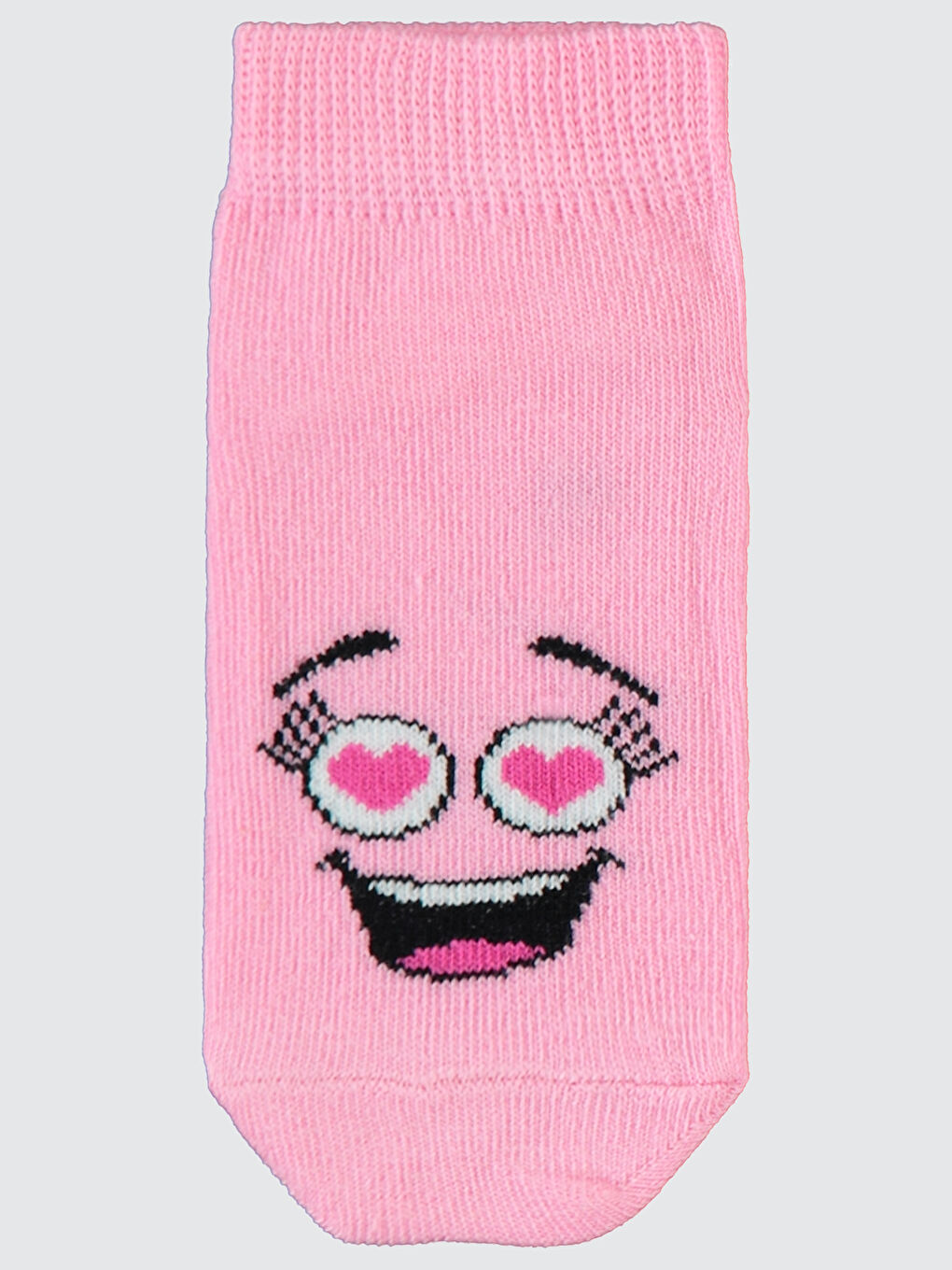 Girls Kız Çocuk 3'lü Patik Çorap 2-12 Yaş Mor-1