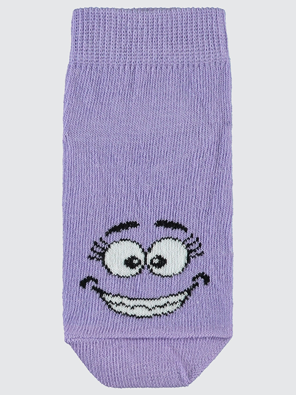 Girls Kız Çocuk 3'lü Patik Çorap 2-12 Yaş Mor-3