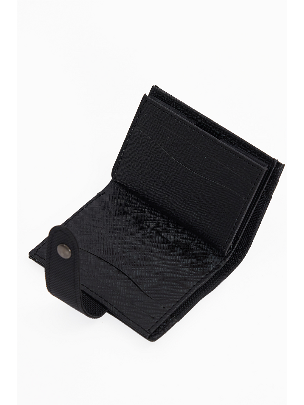 Suni Deri Siyah Erkek Cüzdan-3