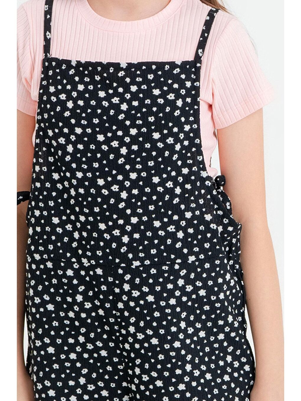 Pembe Pudra Badili 5-12 Yaş Tulum - 2417-4-2