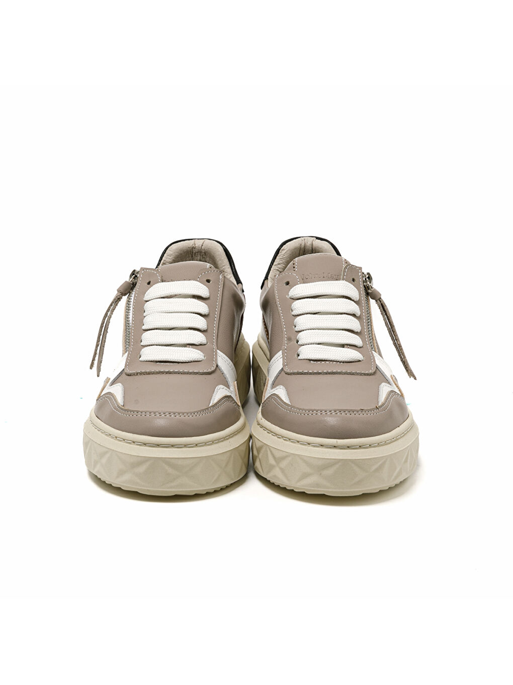 Kadın Sneaker ( Günlük) MAR-25Y-209-8856 Vizon Cilt Bej-2