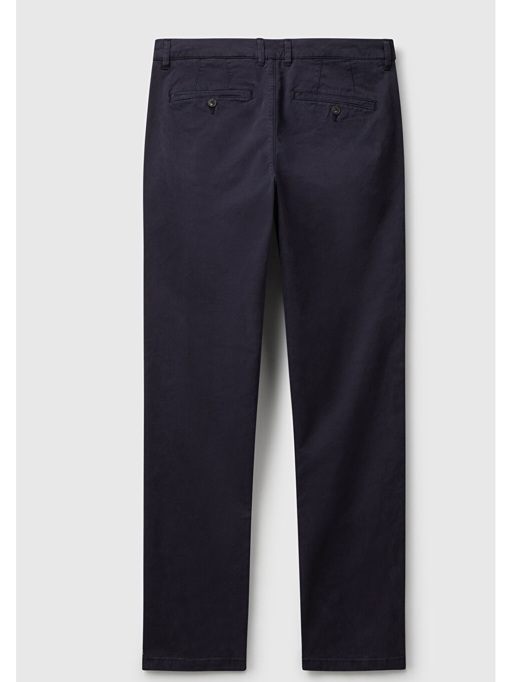 Erkek Lacivert Slim Fit Chino Pantolon-3