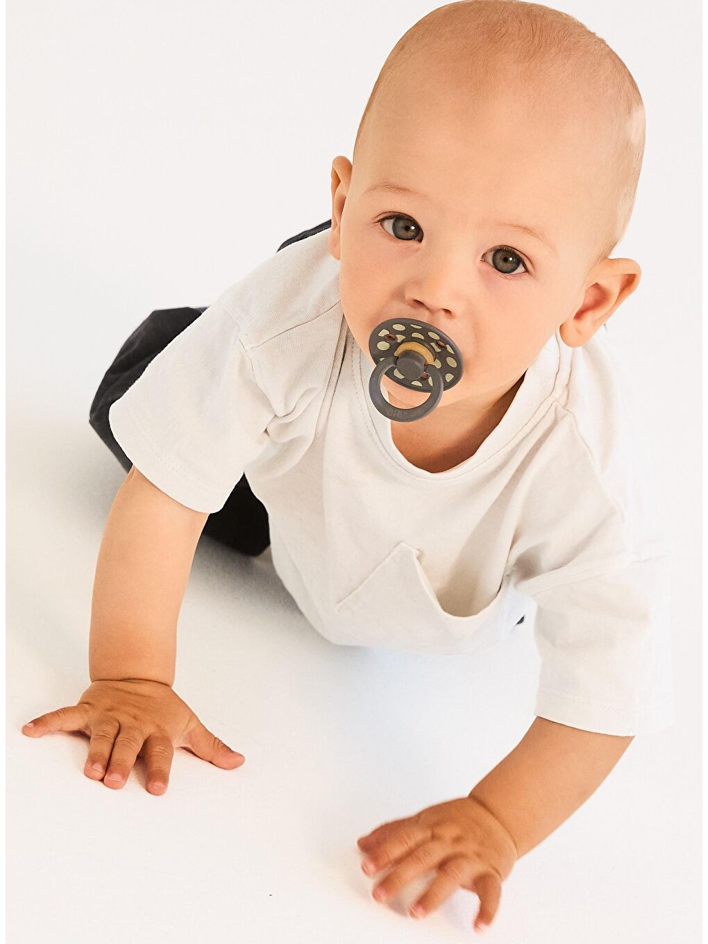 Studio Polka Big Kauçuk Emzik-Iron Sage-0-6 Ay-4