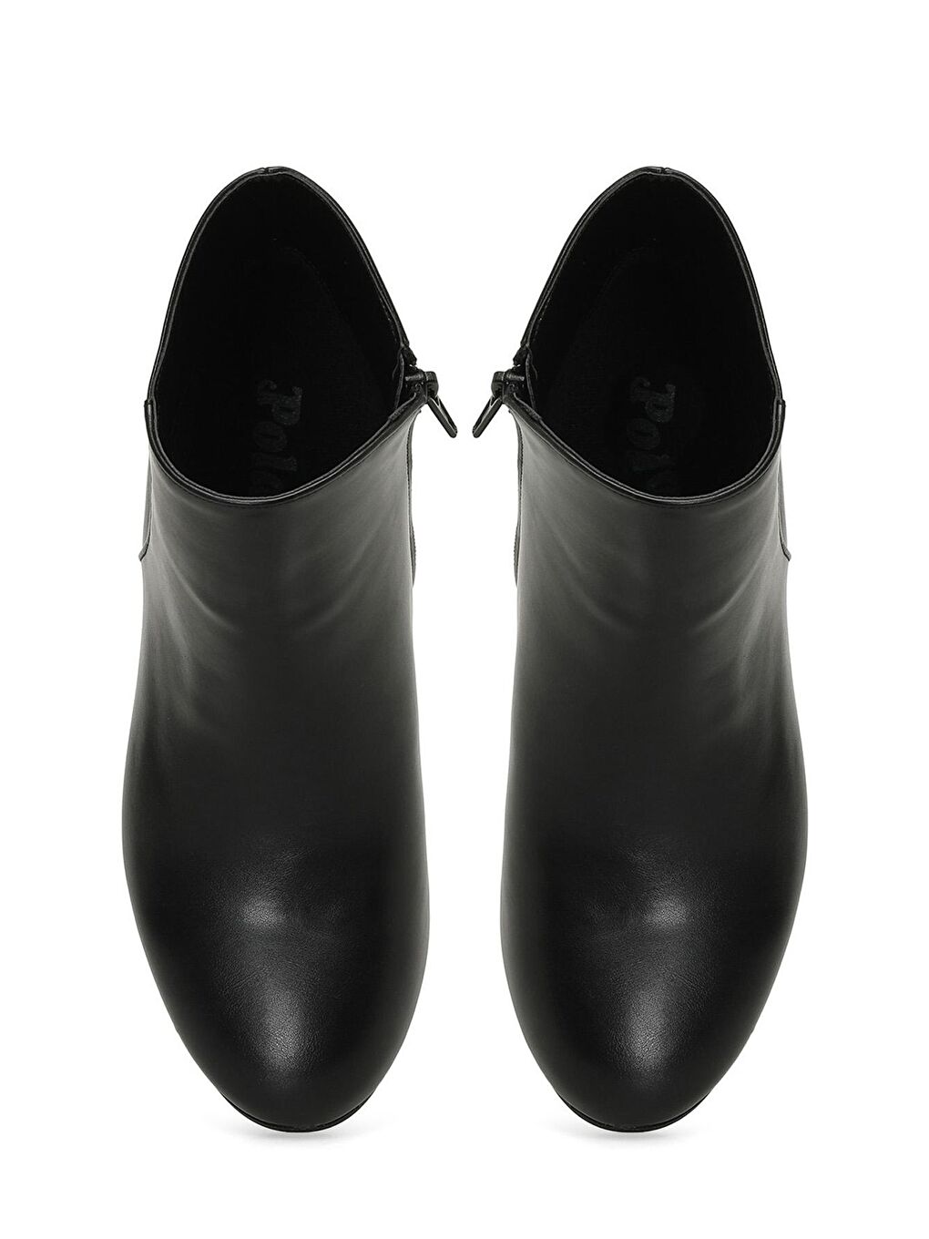 324108C.Z 4PR Siyah Kadın Topuklu Bot-3