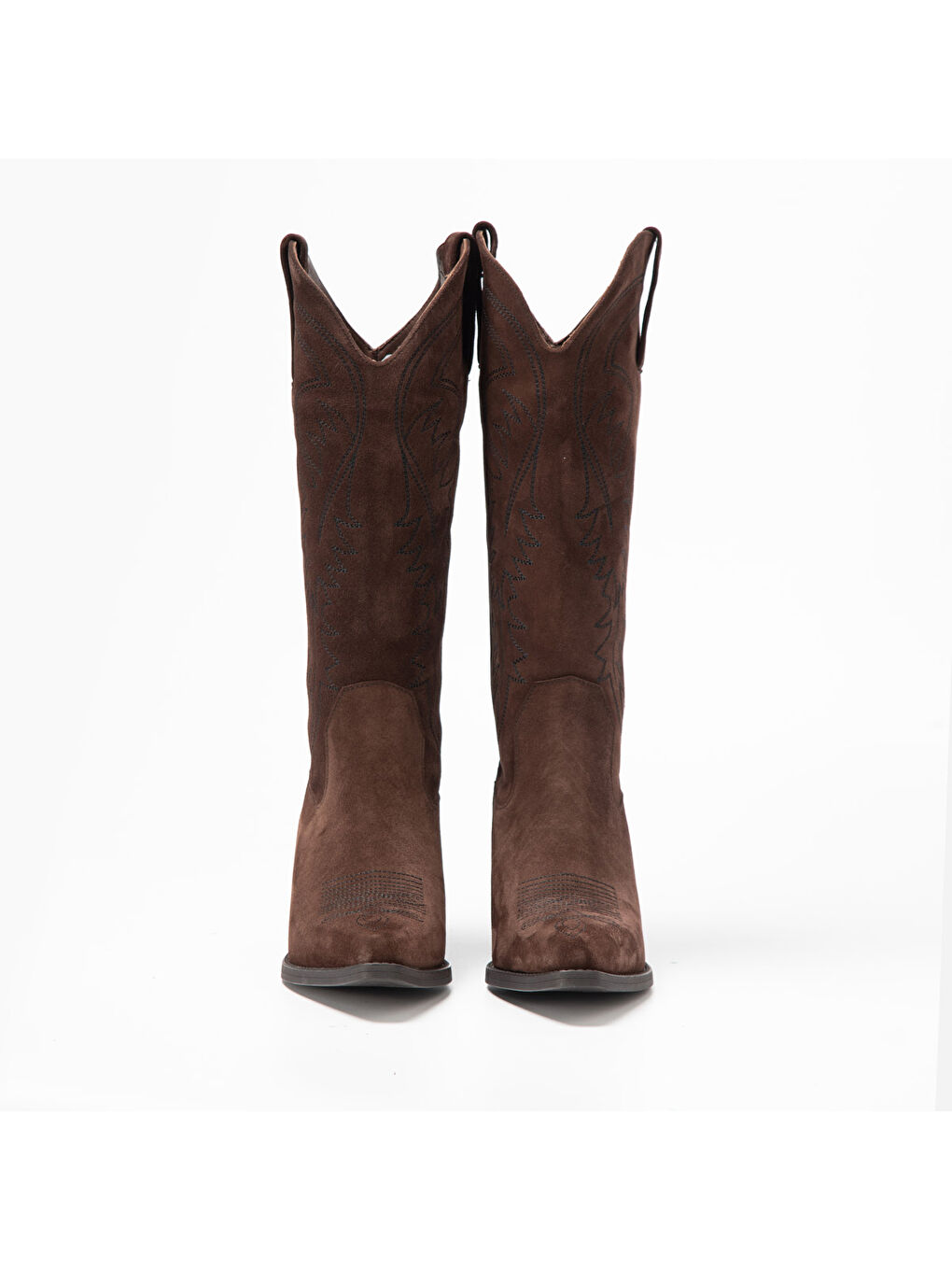 Kahverengi Kadın Çizme 25K8605XS Suede-5