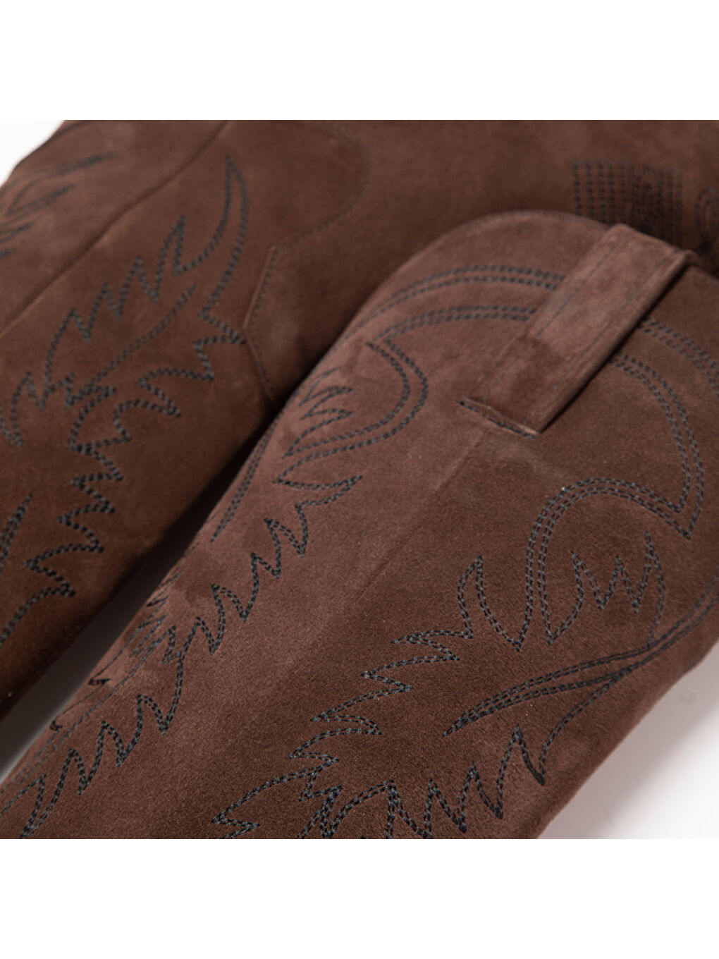 Kahverengi Kadın Çizme 25K8605XS Suede-7