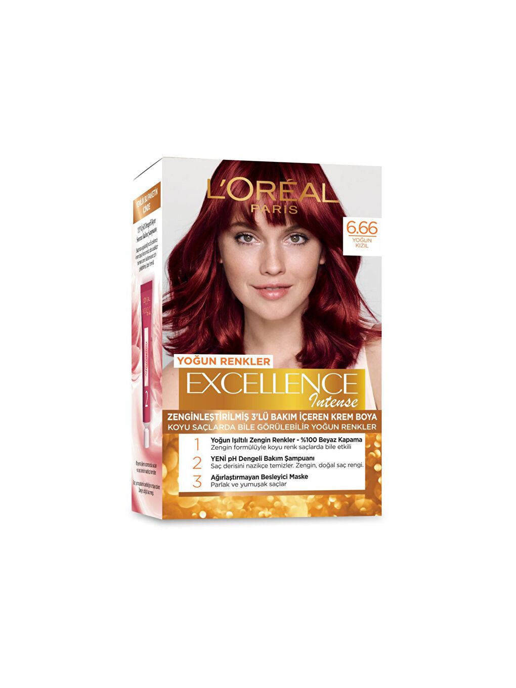 Excellence Intense Saç Boyası - 6.66 Yoğun Kızıl-3