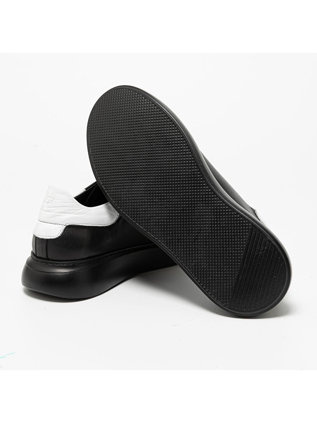 Erkek Sneaker ( Günlük) RC-25Y-058-R1960 Siyah-Beyaz-4