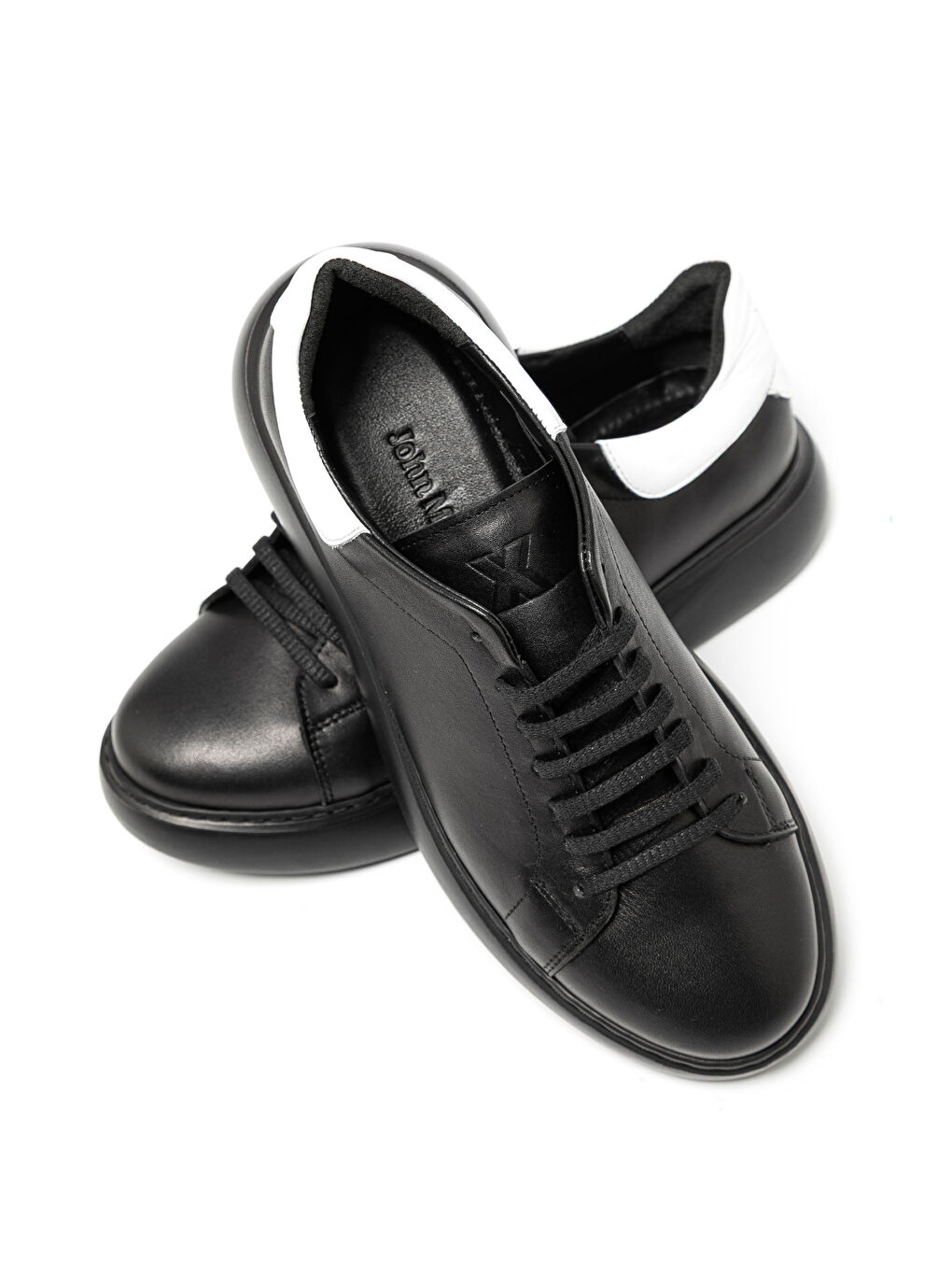 Erkek Sneaker ( Günlük) RC-25Y-058-R1960 Siyah-Beyaz-6