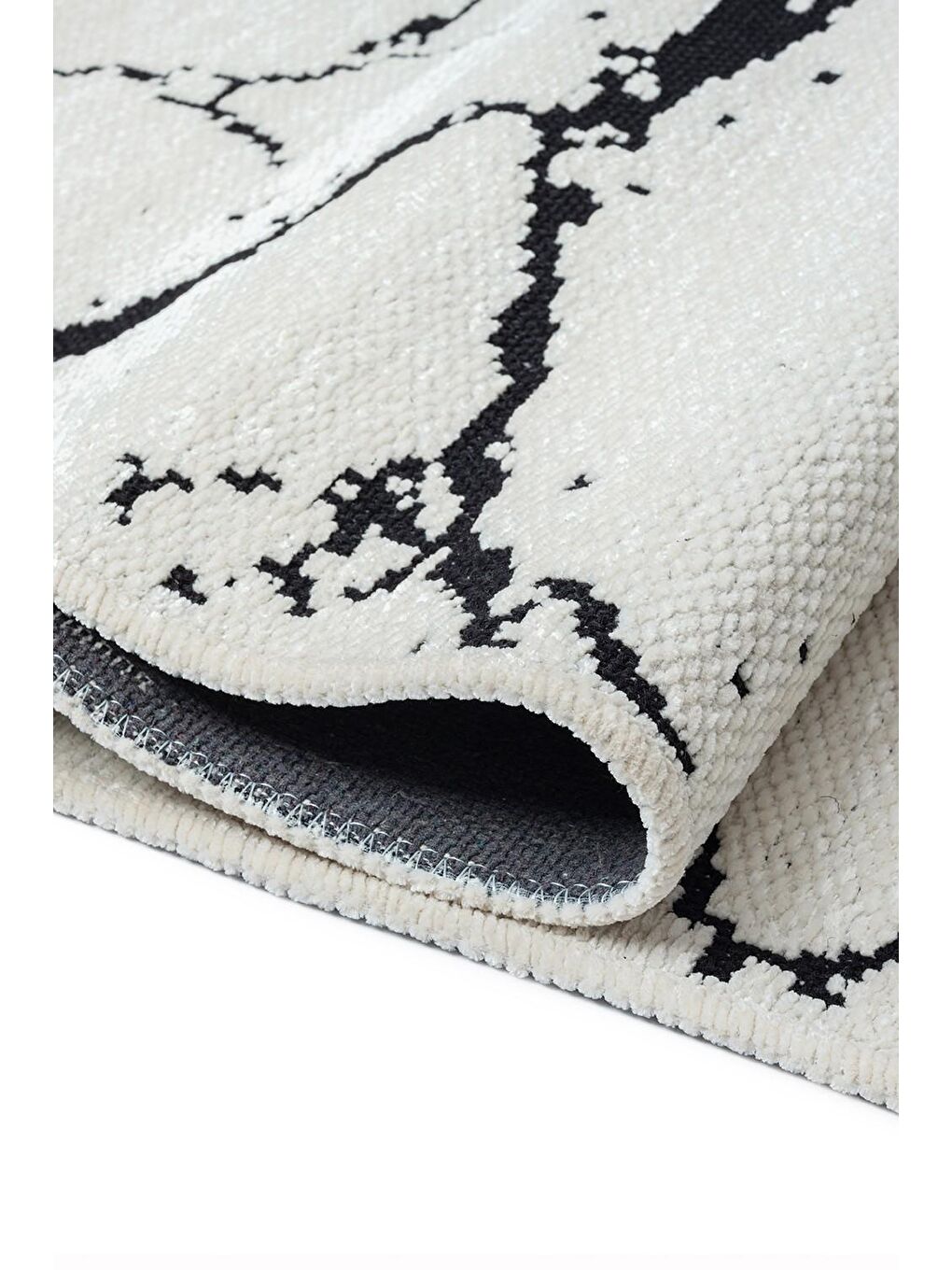 Beyaz Terapia 4301 Kadife Dokuma Kilim-80x150-1