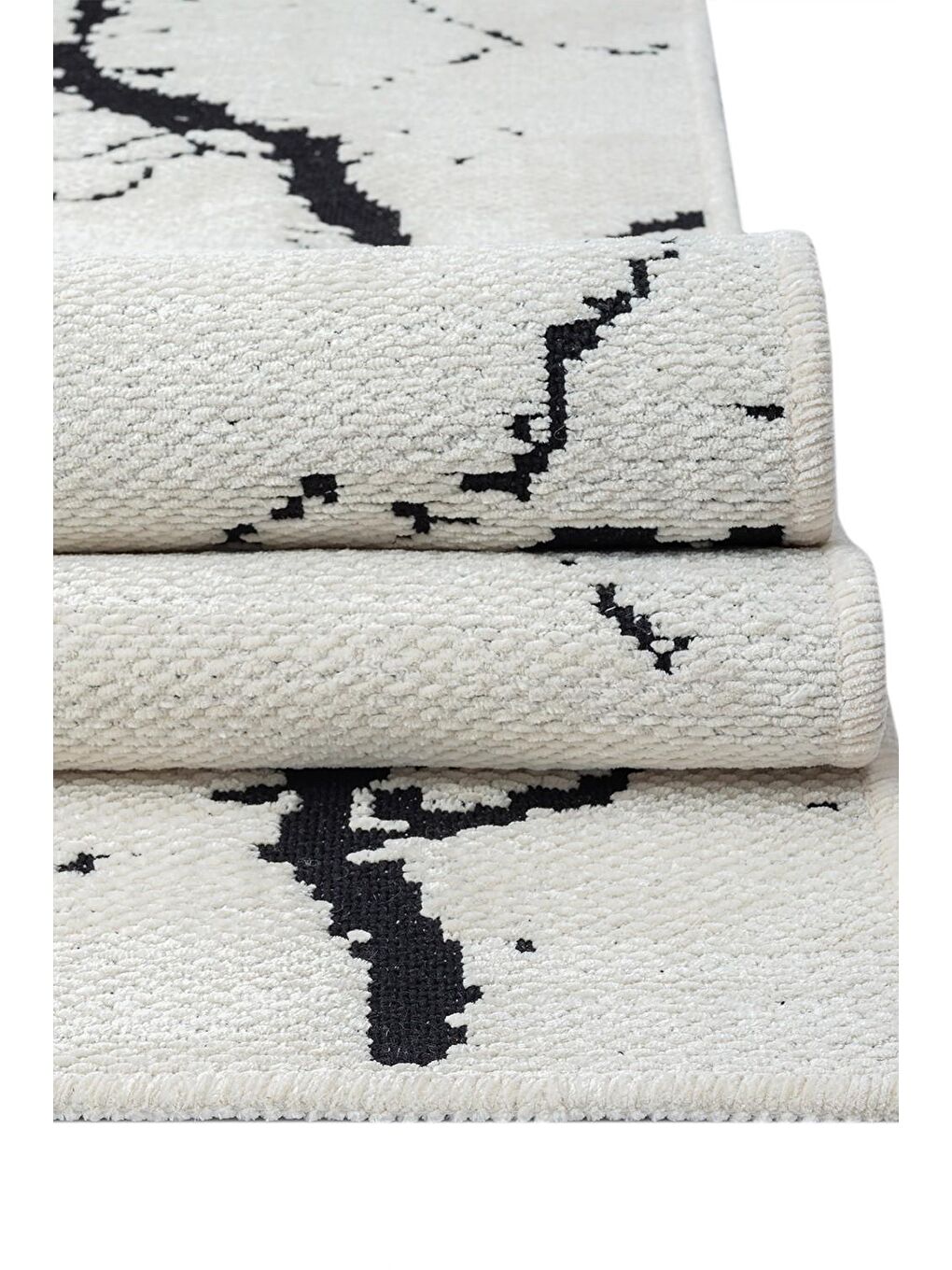 Beyaz Terapia 4301 Kadife Dokuma Kilim-80x150-2