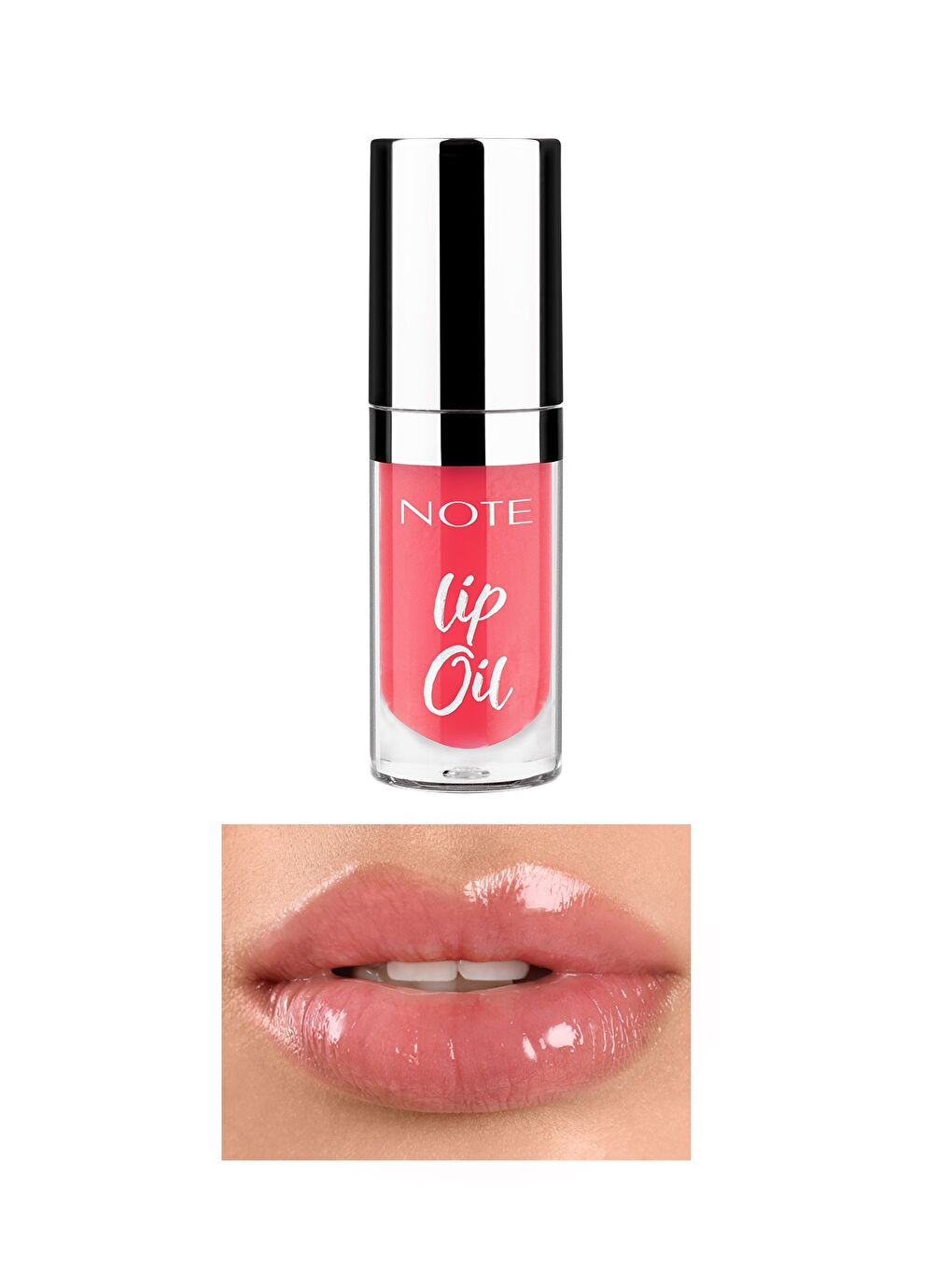 Note Lip Oil 10 Baby Pink Nemlendirici ve Parlatıcı Dudak Bakım Yağı - Pembe-1