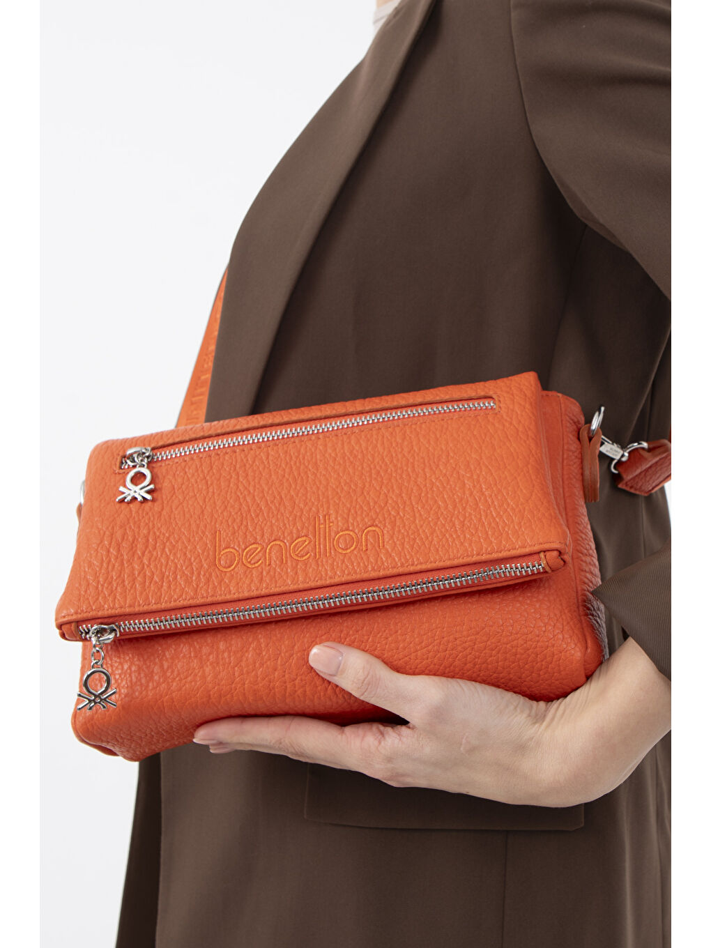 Kadin El Çantasi Turuncu BNT1476-1