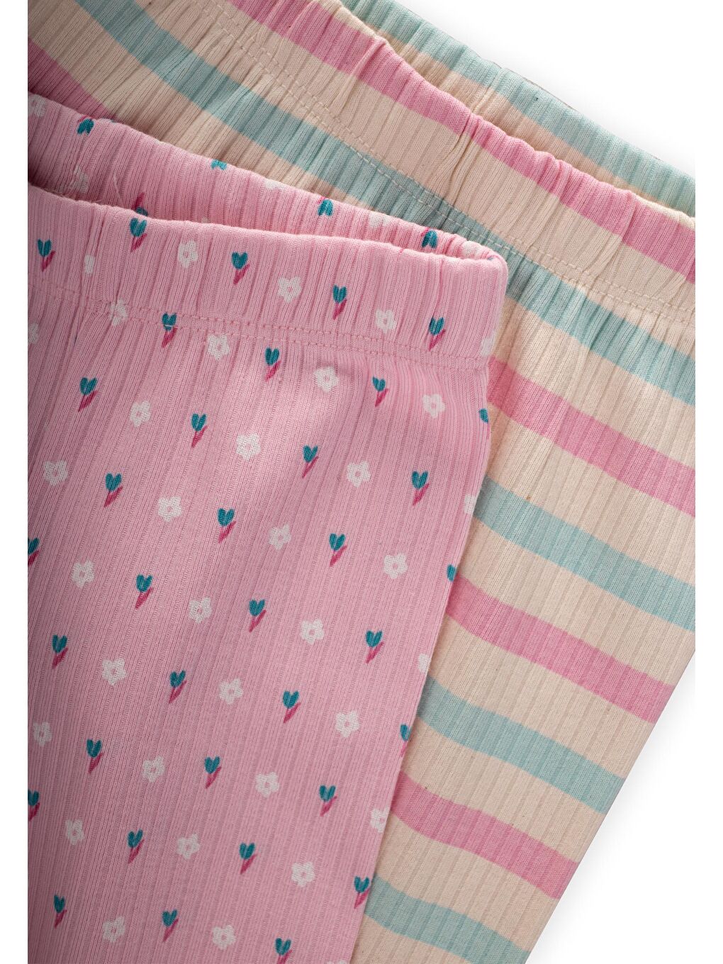 Pembe Kız Çocuk Tayt-2