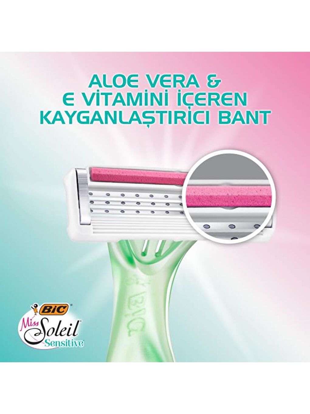 Bic Miss Soleil Sensitive Kadın Tıraş Bıçağı 3'lü (3 Bıçak) - 6