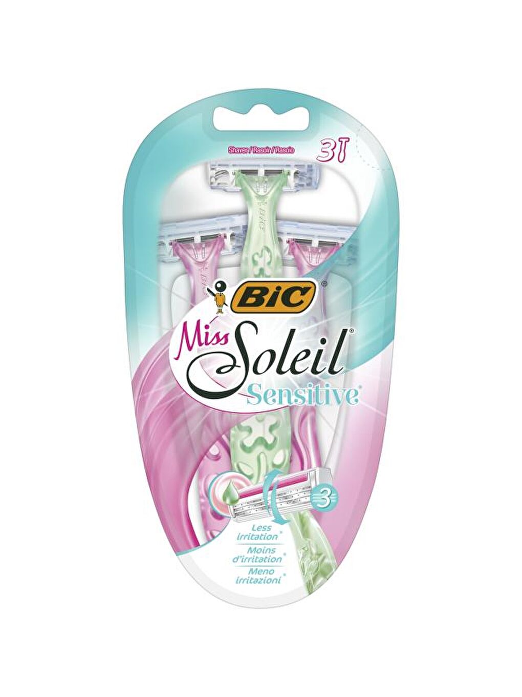 Bic Miss Soleil Sensitive Kadın Tıraş Bıçağı 3'lü (3 Bıçak) - 8