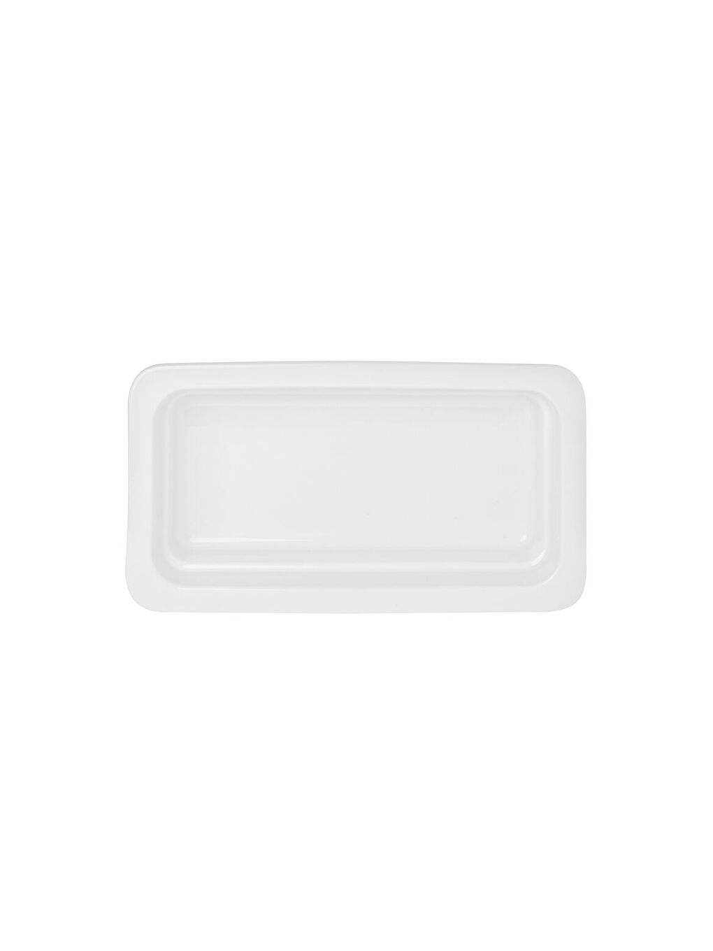 Ekru Açık Bufe 33x18 Cm Kare Kayık Tabak