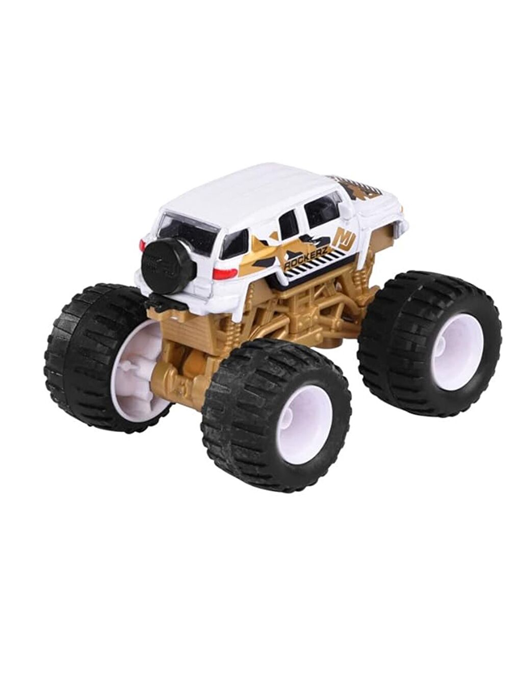 Majorette Monster Rockerz Gold Limited Edition 9 Oyuncak Araba Toyota FJ Cruiser - 4