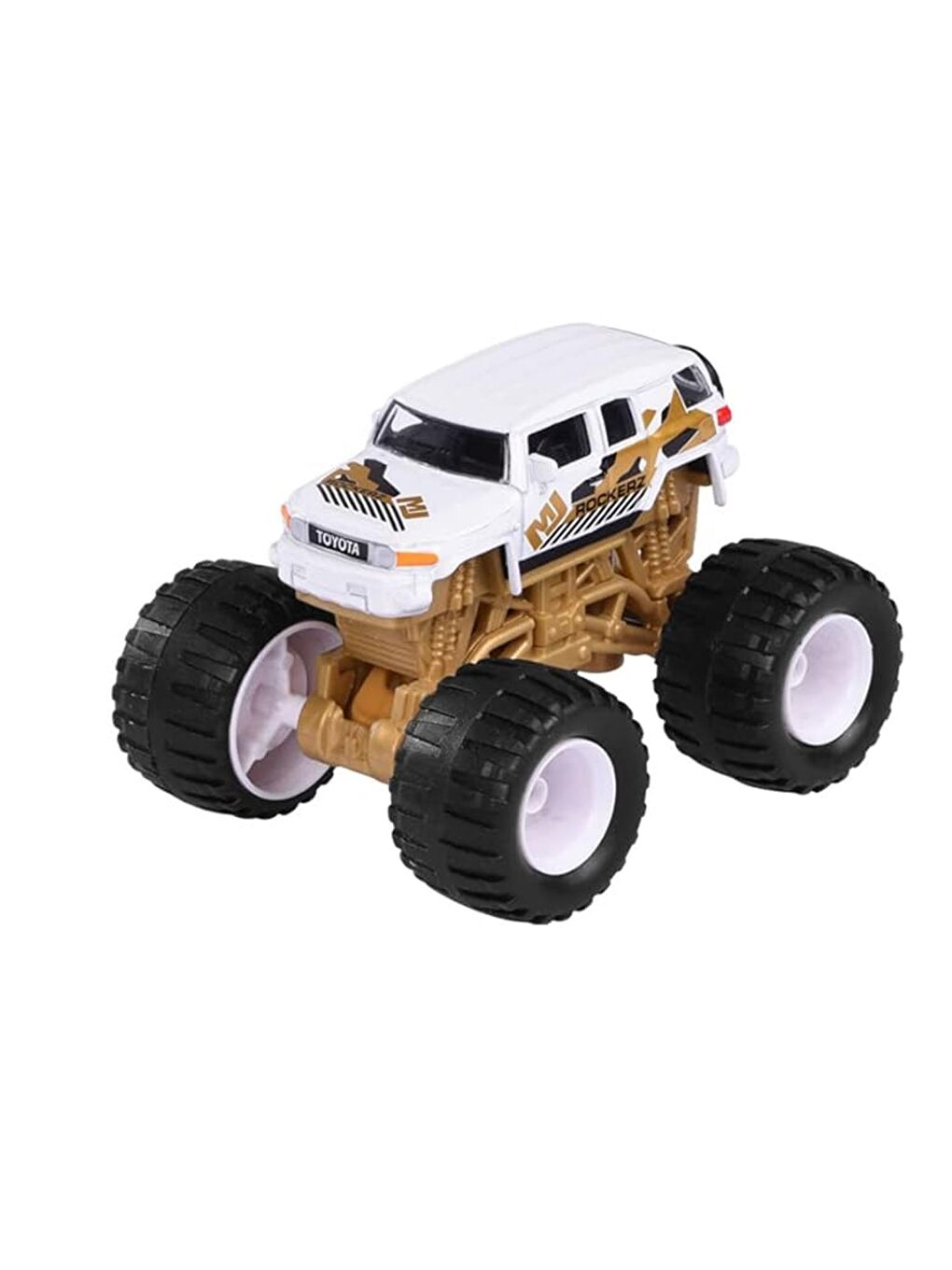 Majorette Monster Rockerz Gold Limited Edition 9 Oyuncak Araba Toyota FJ Cruiser - 5