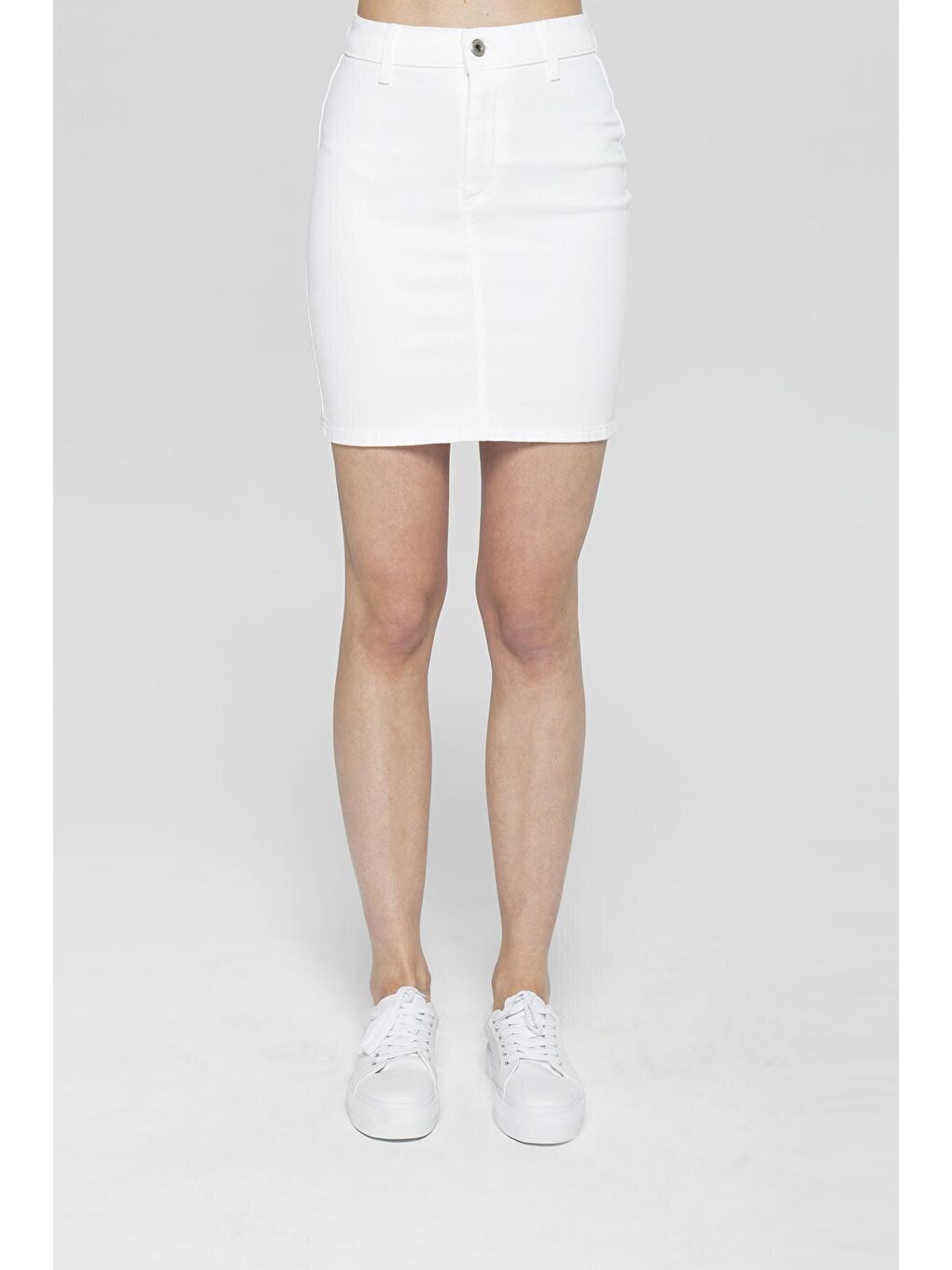 Janie Beyaz  Mini Jegging Etek C 4520-016