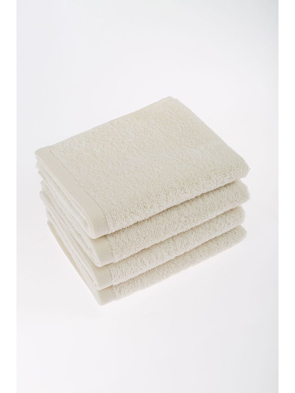 Gri Bouquet Çantalı 4'lü El Havlusu Kiremit-Ekru-2