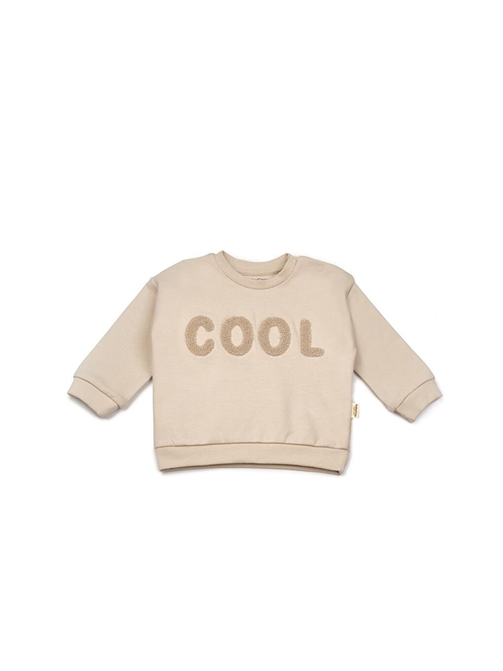 Bej Bebek Alt Üst Takım %95 Organik Pamuk - %5 Elastan, Bebek Yenidoğan - CSYR4515-2