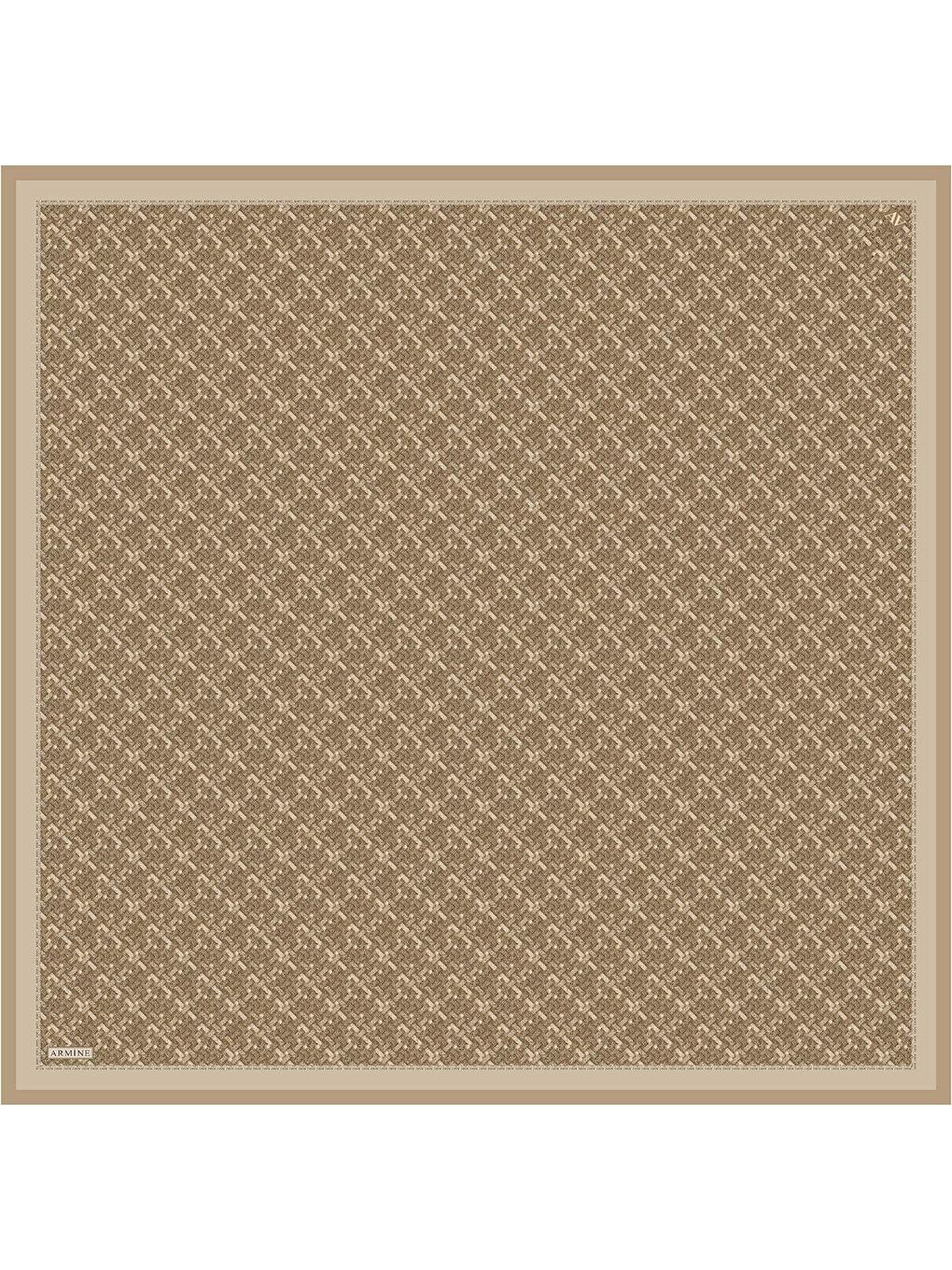 Sarı Saf İpek Sura Eşarp 9405D 06-3