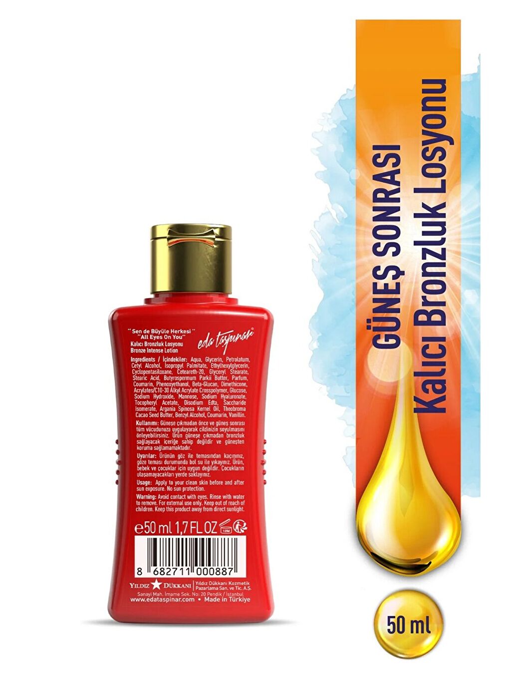 Seyahat Boy Bronzluk Koruyucu Losyon - 50 ml-1