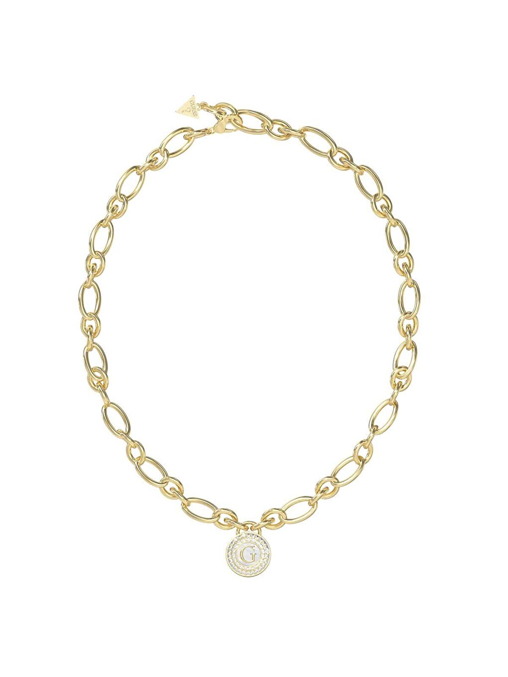 Sarı JGUJUBN06193JWYGTU Kadın Kolye-0