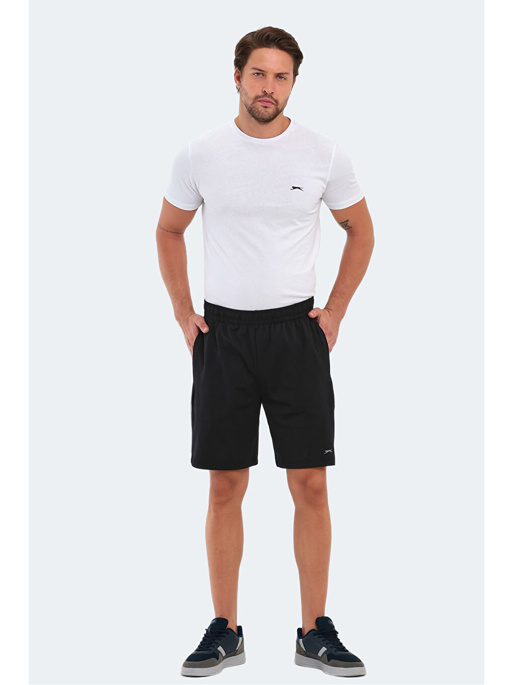 REMOTE IN Erkek Siyah Şort-5