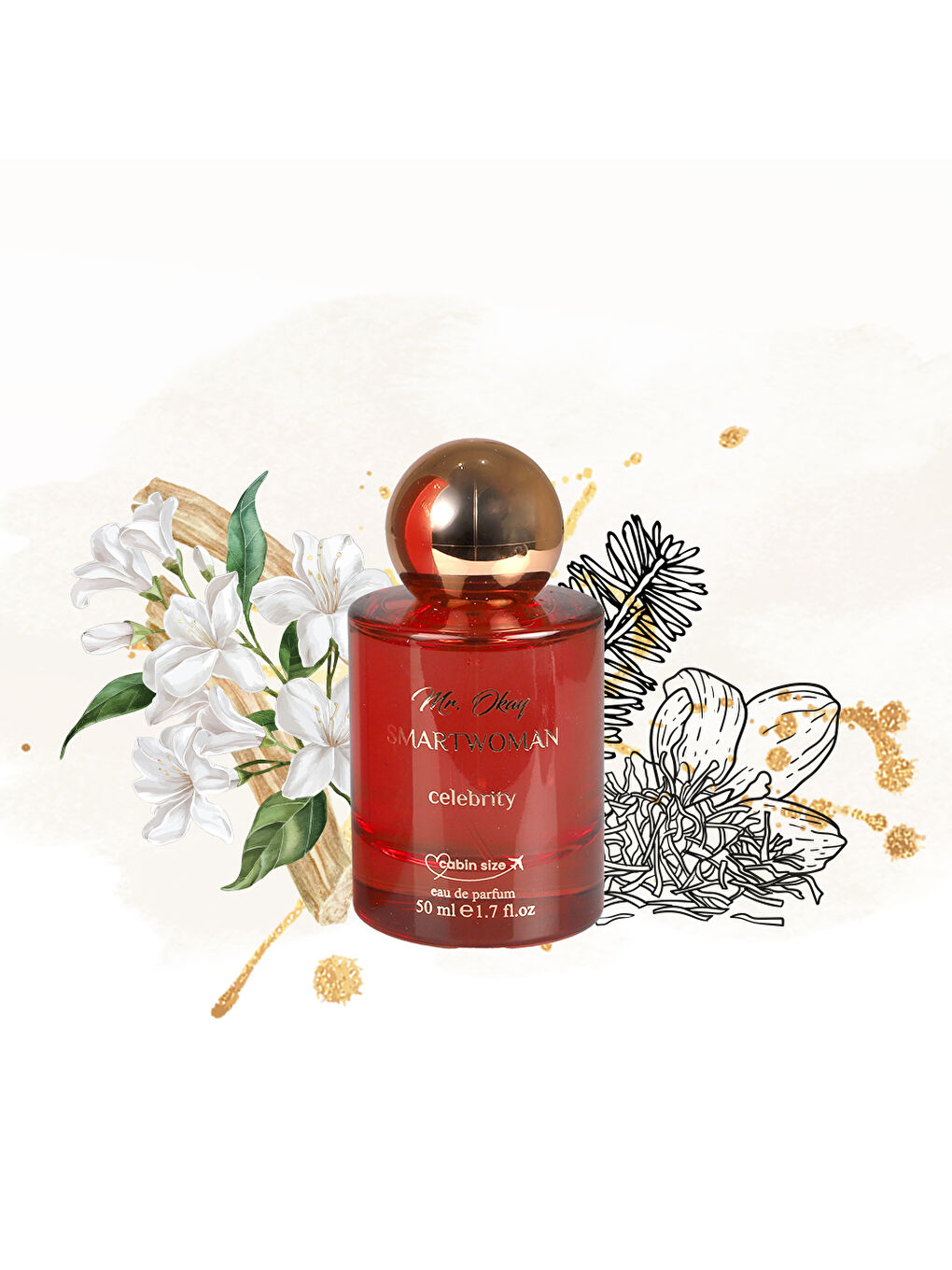 Mr. Okay Smartwoman Celebrity Kadın Parfümü EDP 50 ML