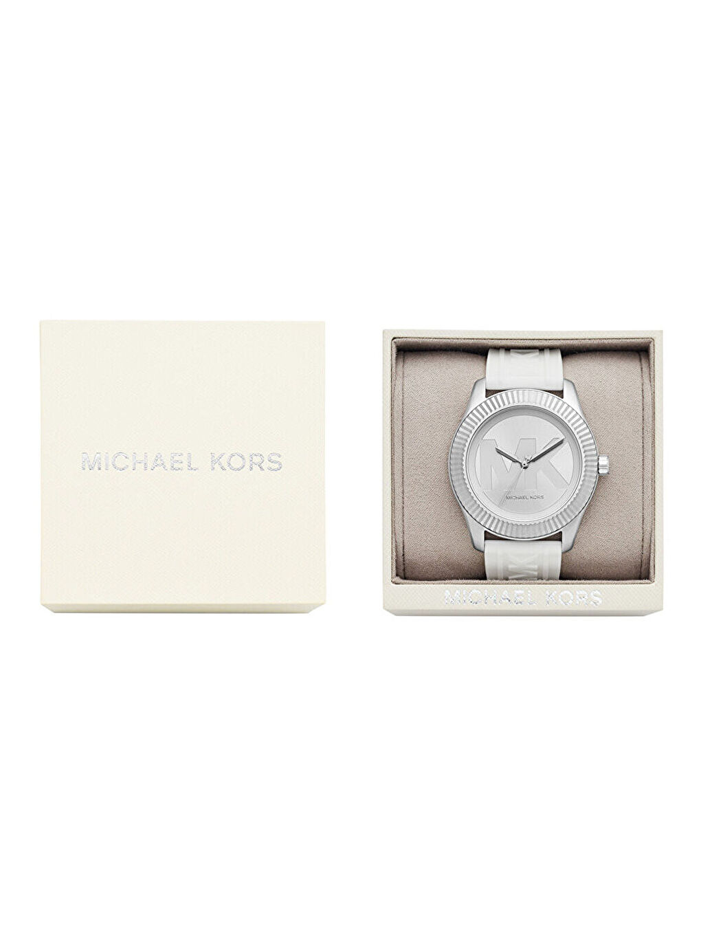 Beyaz MK6800 Kadın Kol Saati-3