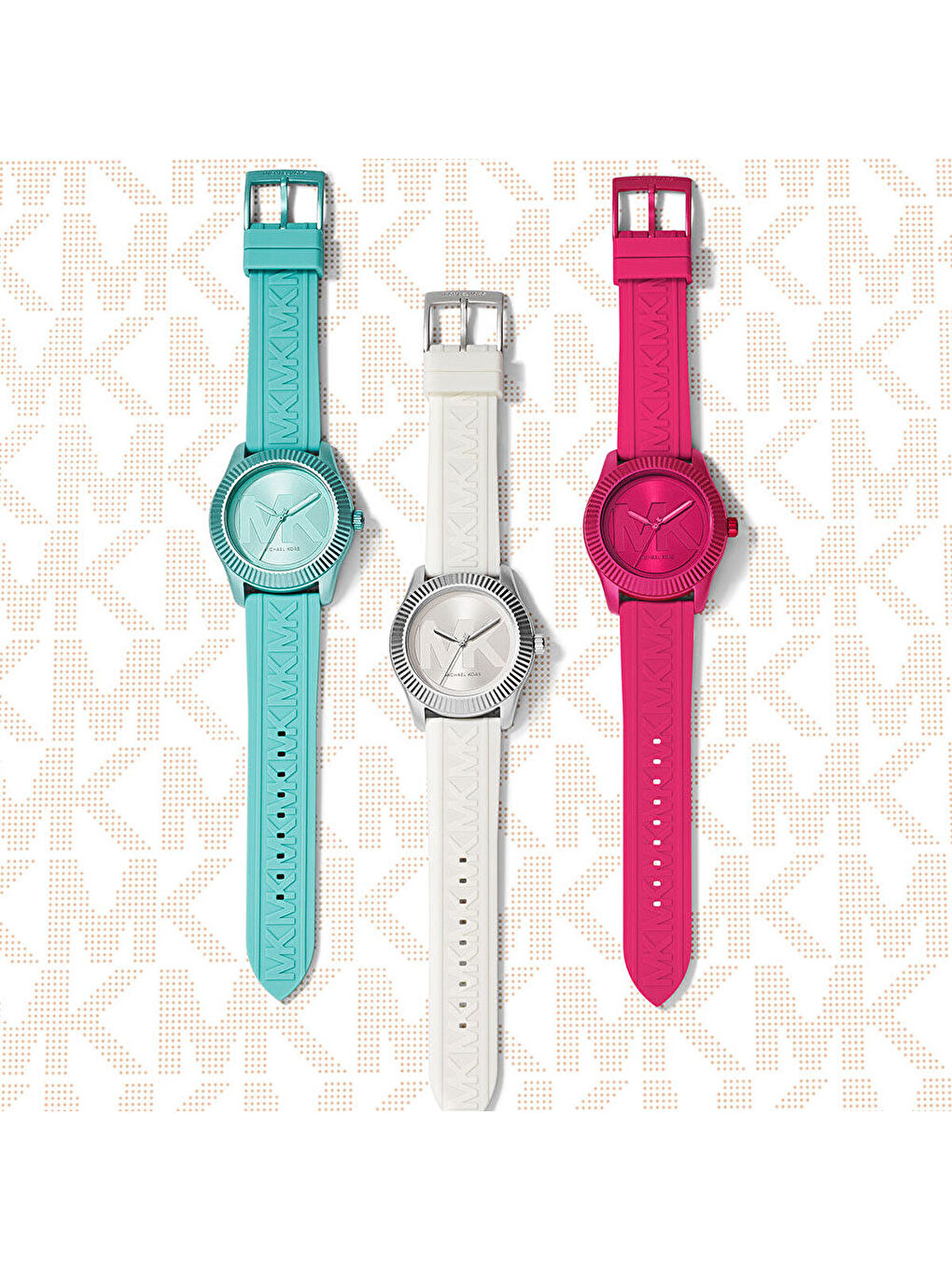 Beyaz MK6800 Kadın Kol Saati-4