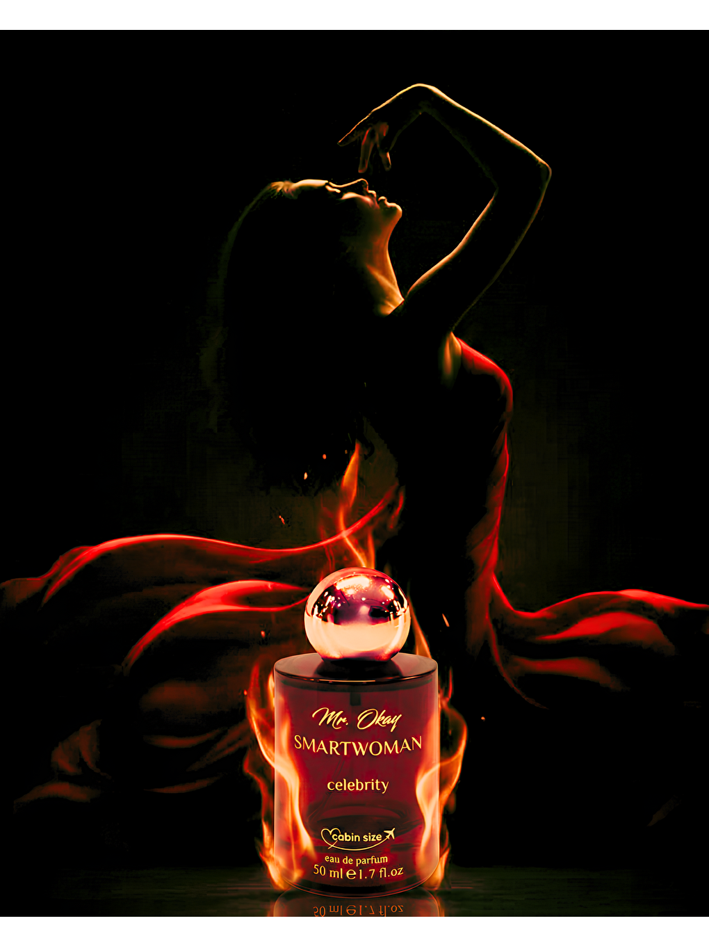 Mr. Okay Smartwoman Celebrity Kadın Parfümü EDP 50 ML-3