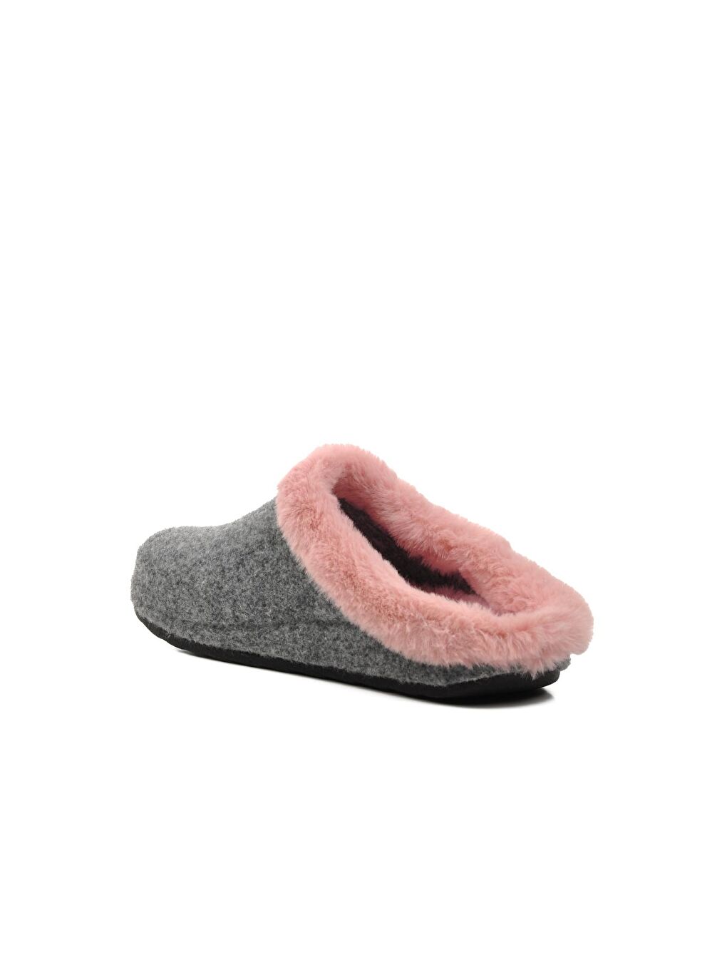 K-9529 Gri Kadın Ev Terliği-3