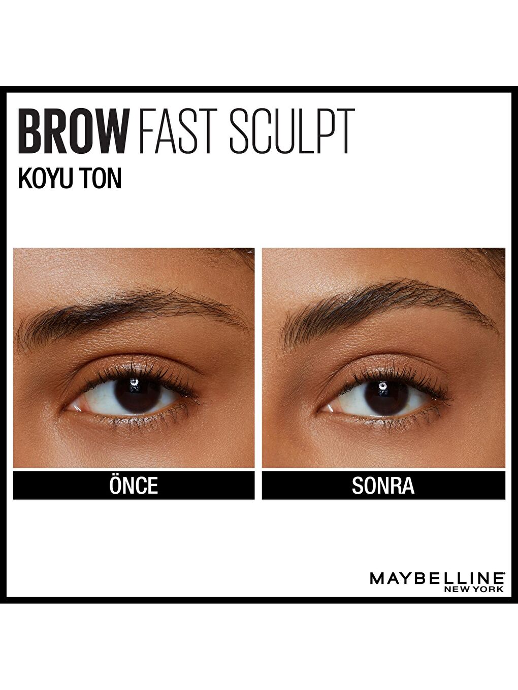 MAYBELLINE NEWYORK Brow Fast Sculpt Kaş Maskarası - 06 Kahverengi - 4