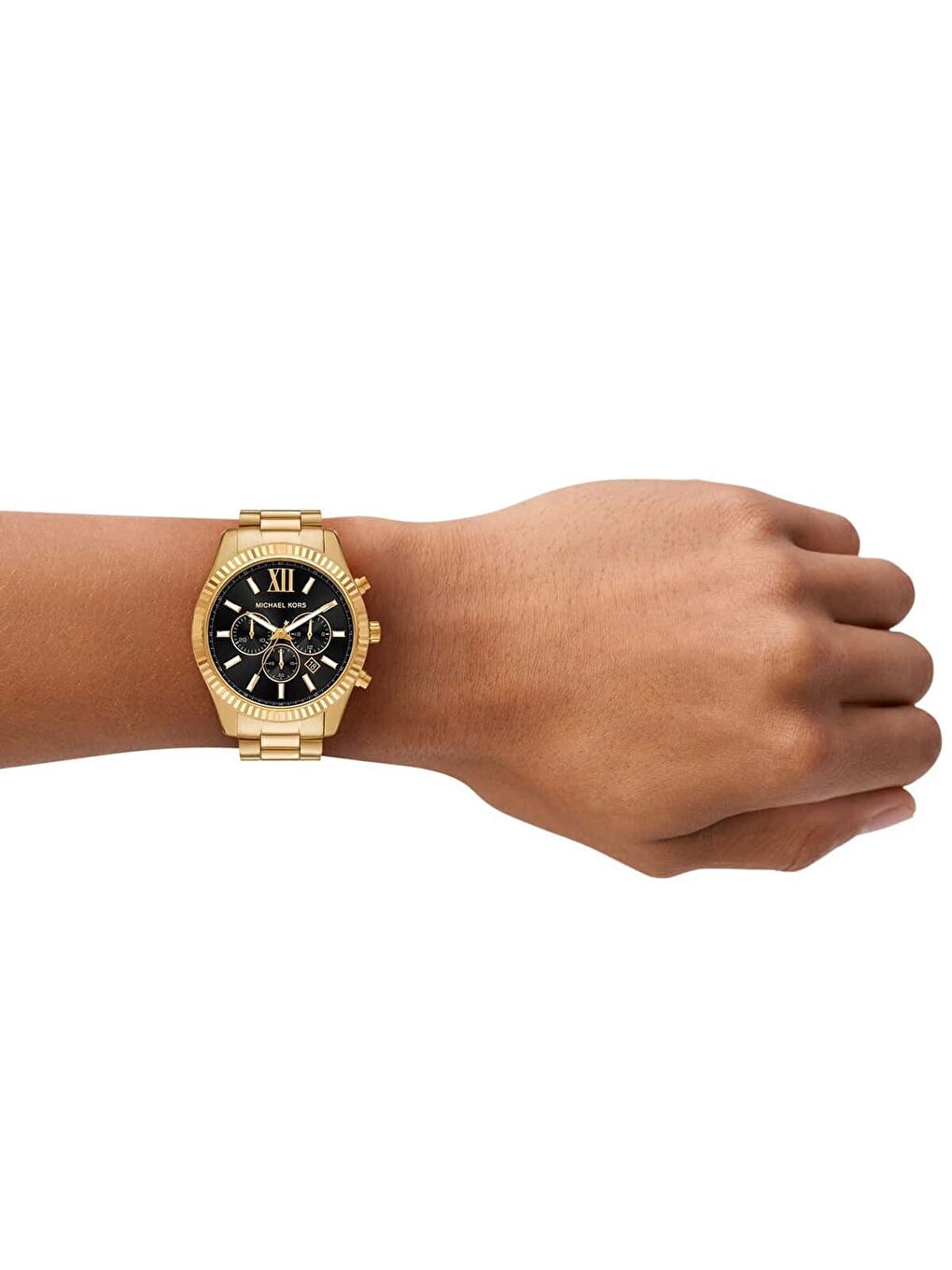 Sarı MK9245SET Erkek Kol Saati ve Kartlık-3