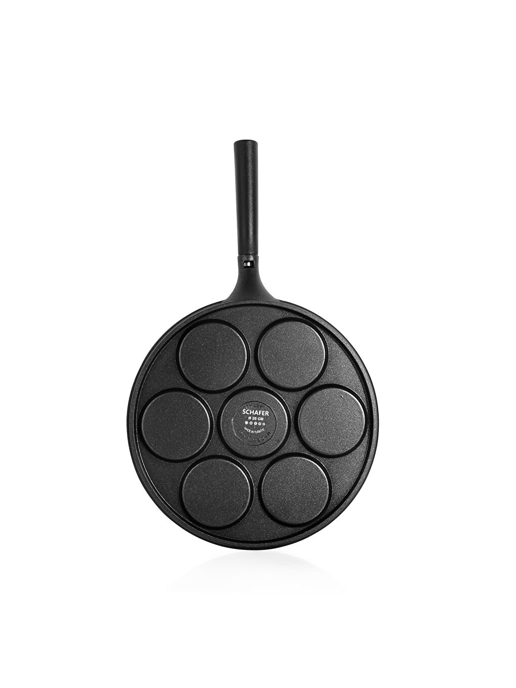 Pro Cast Döküm Pankek Tavası 28 Cm-Siyah-3