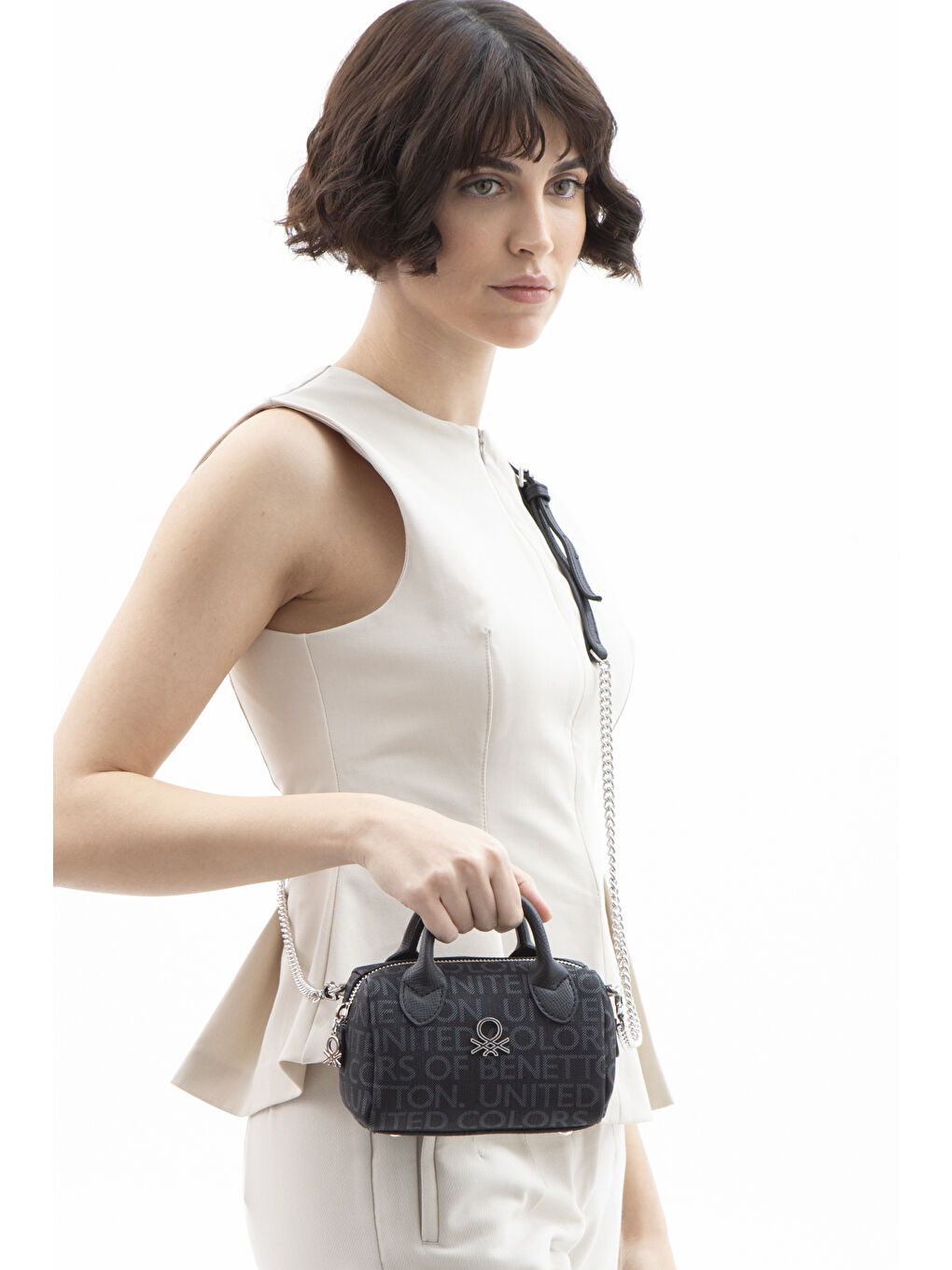 Siyah Kadin El Çantasi Si̇yah BNT1591-2