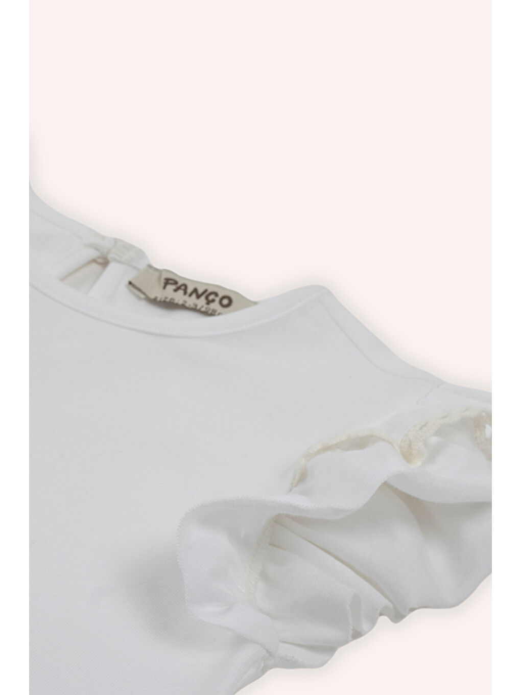 Kız Çocuk Kısa Kollu T-Shirt Beyaz-2