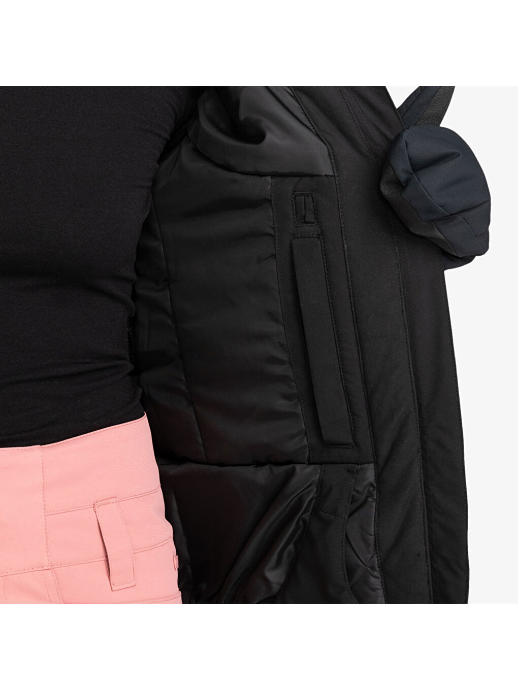 Galaxy Kadın Siyah Snowboard Ceketi-3