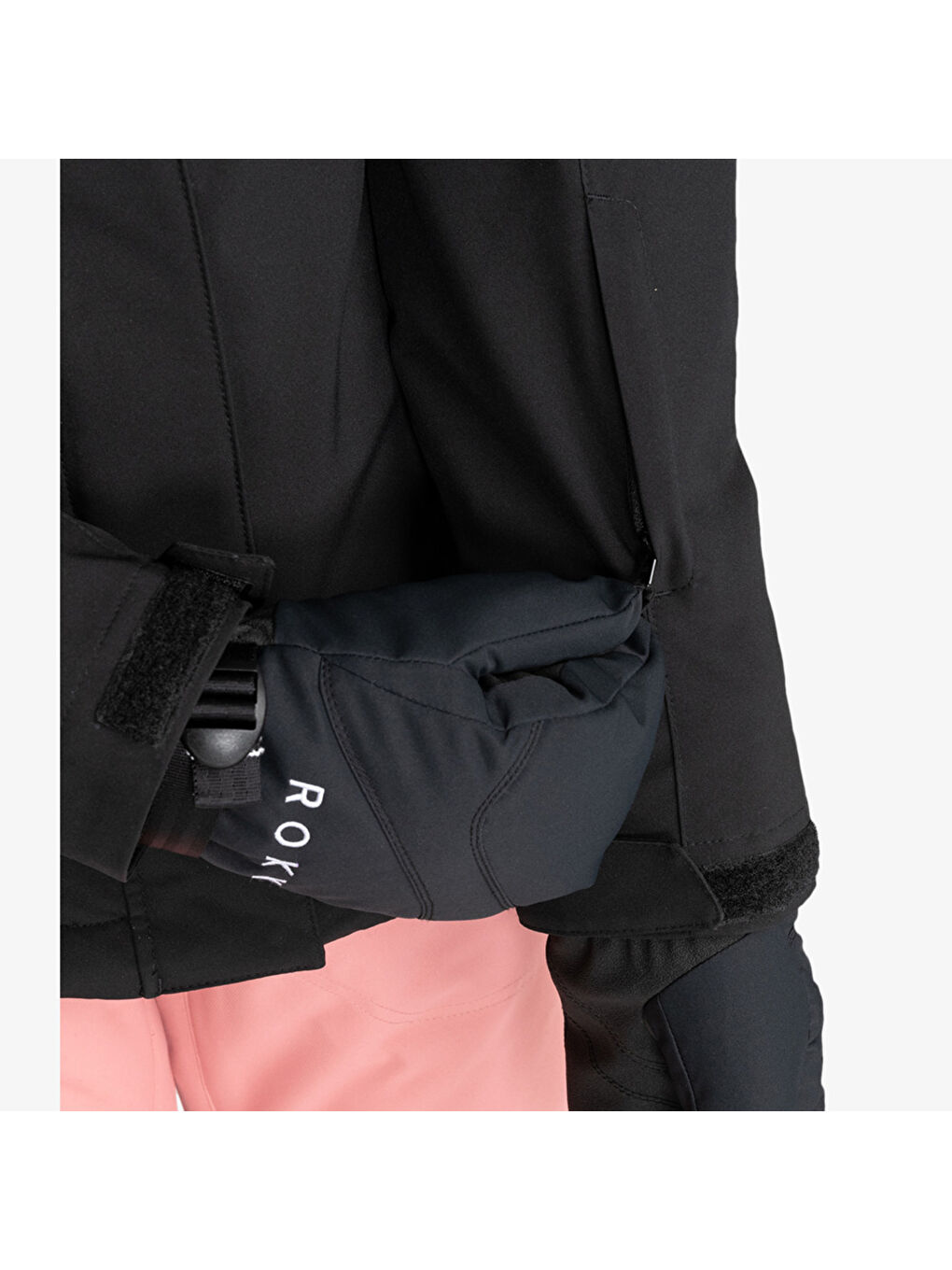 Galaxy Kadın Siyah Snowboard Ceketi-5