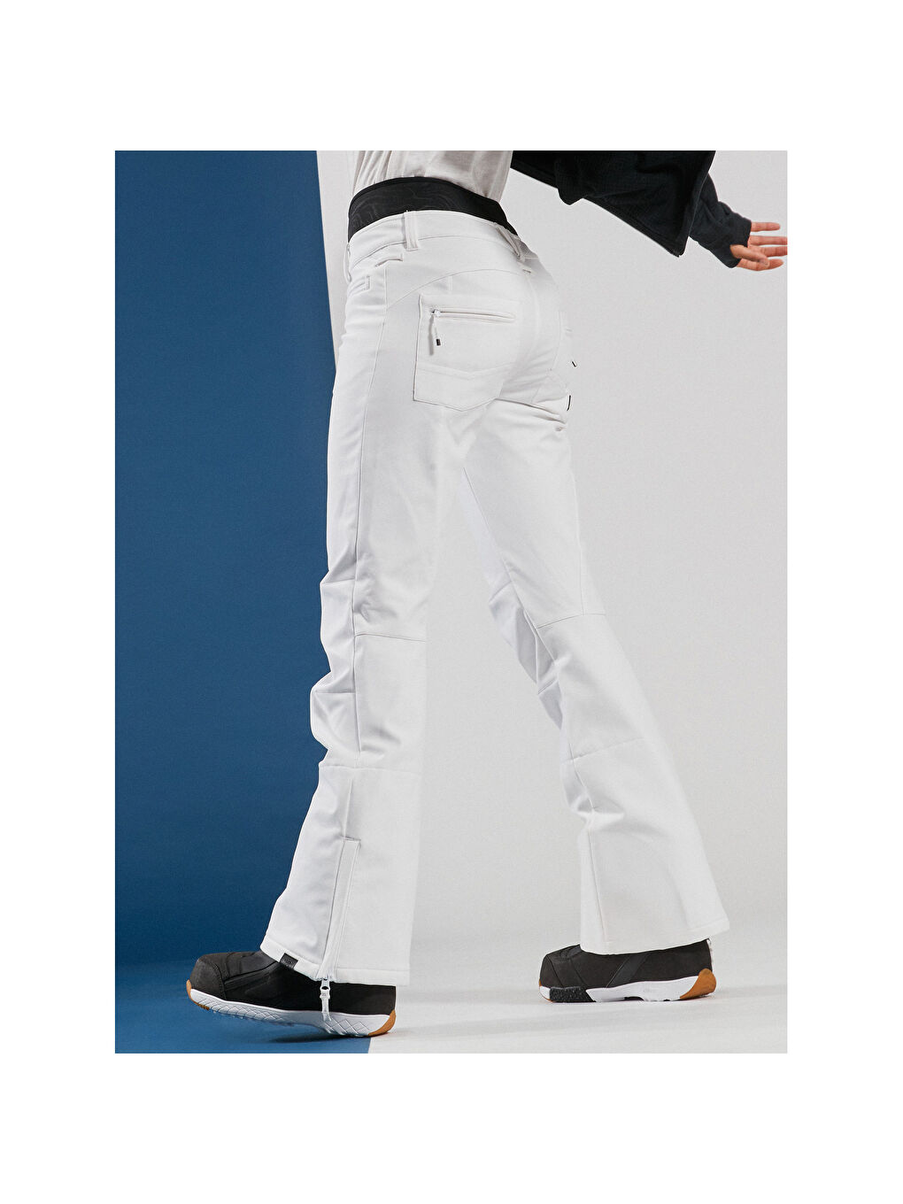 Rising High Pt Kadın Beyaz Snowboard Pantolonu-2