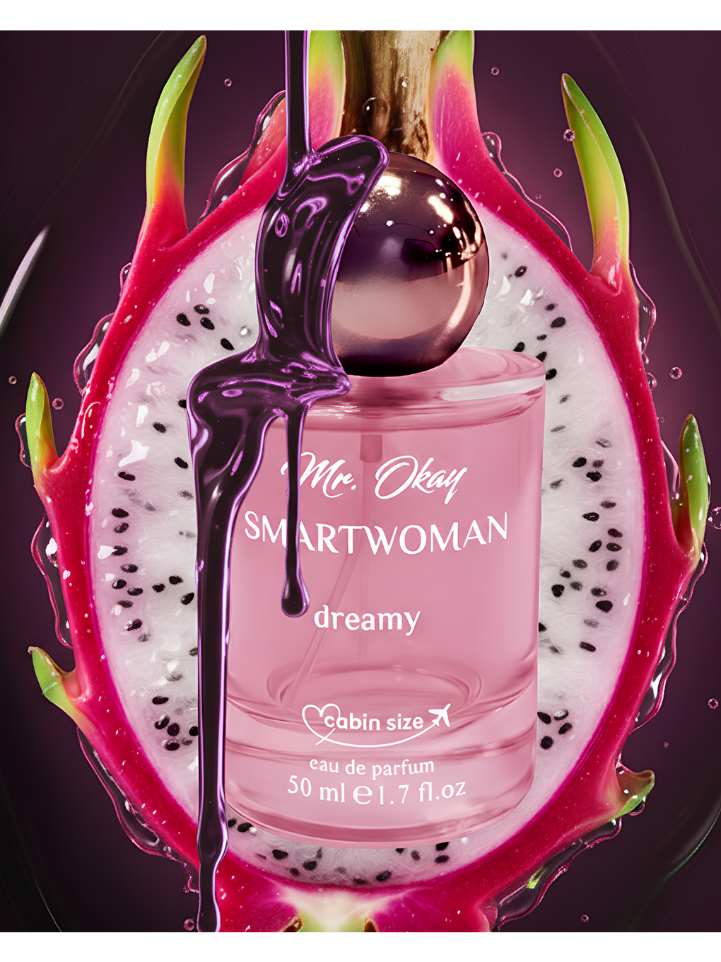 Mr. Okay Smartwoman Dreamy Kadın Parfüm EDP 50 ML-4