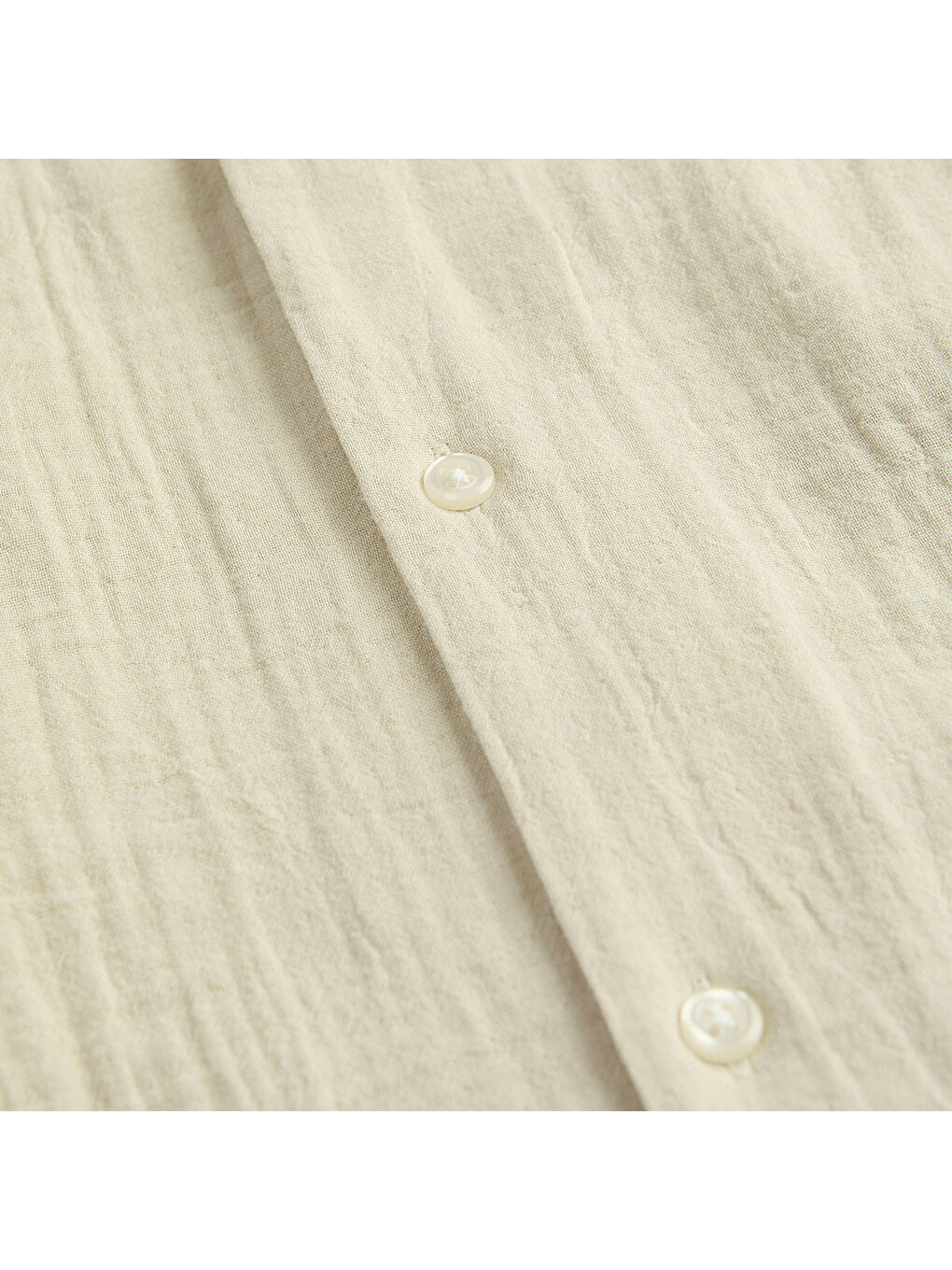 Easter Patras Resort Erkek Bej Klasik Yaka Gömlek-2