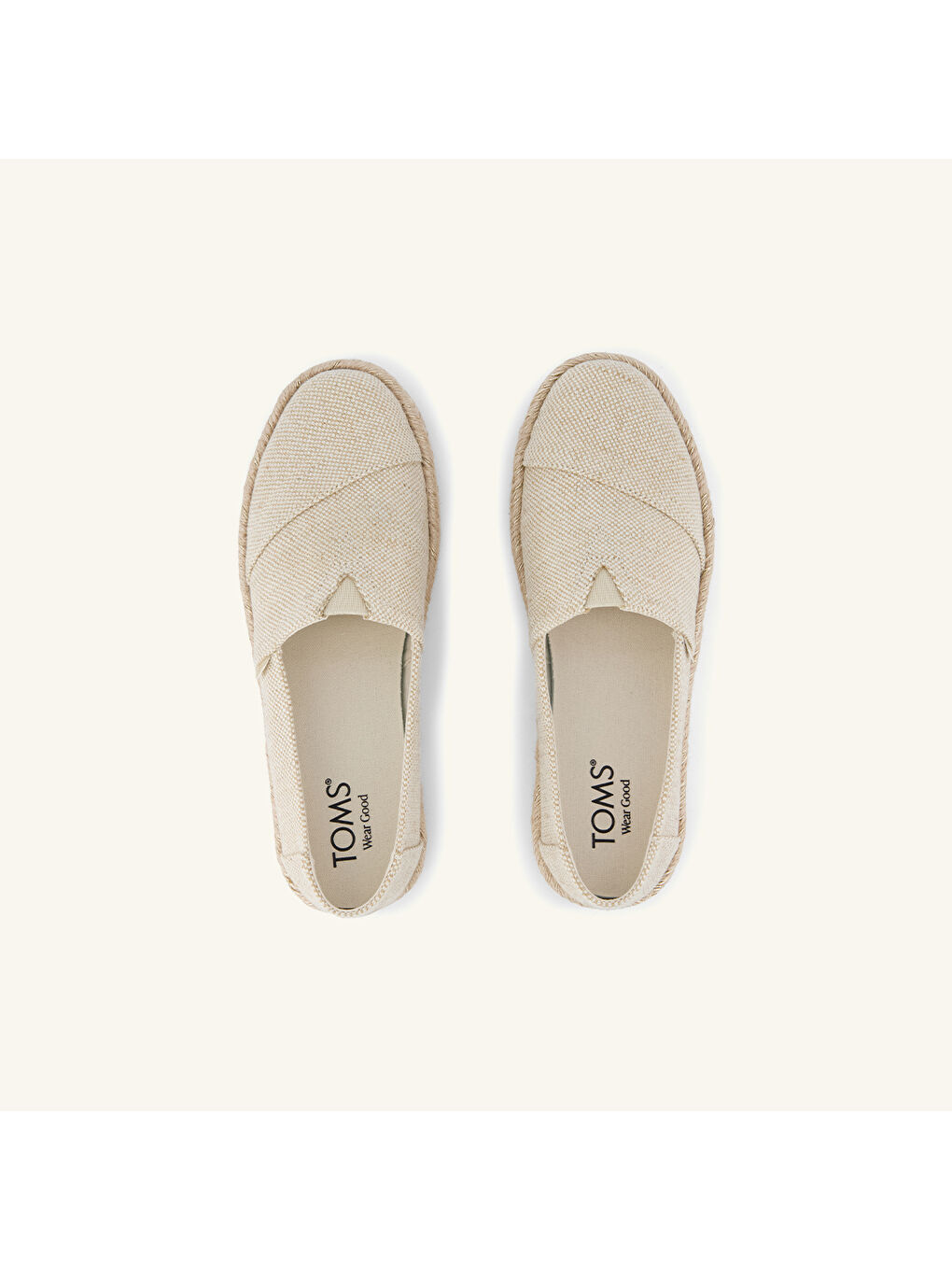 Ekru Kadın Krem Espadril Ayakkabı-3