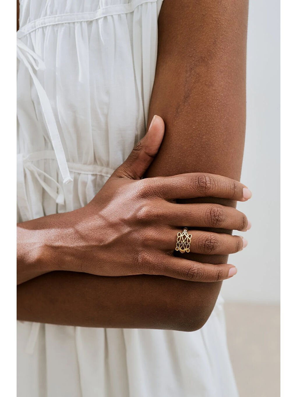 Beyaz Eıra Zirkon Taşlı Yüzük Standart-1