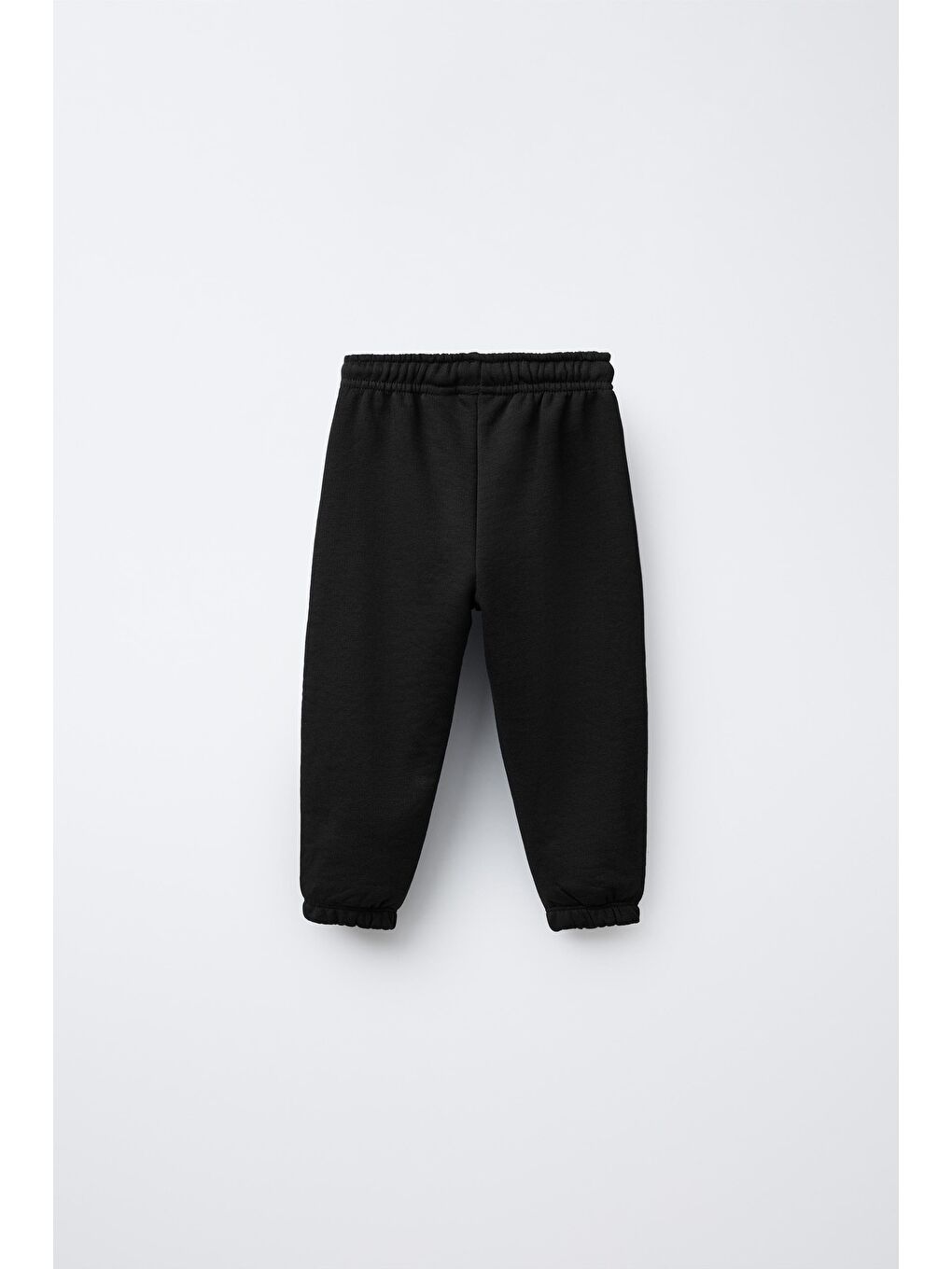 Erkek Çocuk Pamuklu Siyah Minimal Baskılı Eşofman Takımı – Rahat Kesim-6