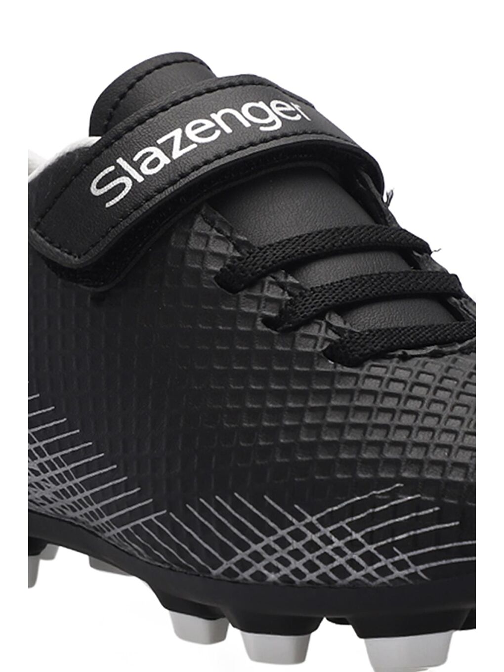 SLAZENGER Siyah-Gri CULTURAL Unisex Çocuk Futbol Ayakkabı Siyah / Gri - 3