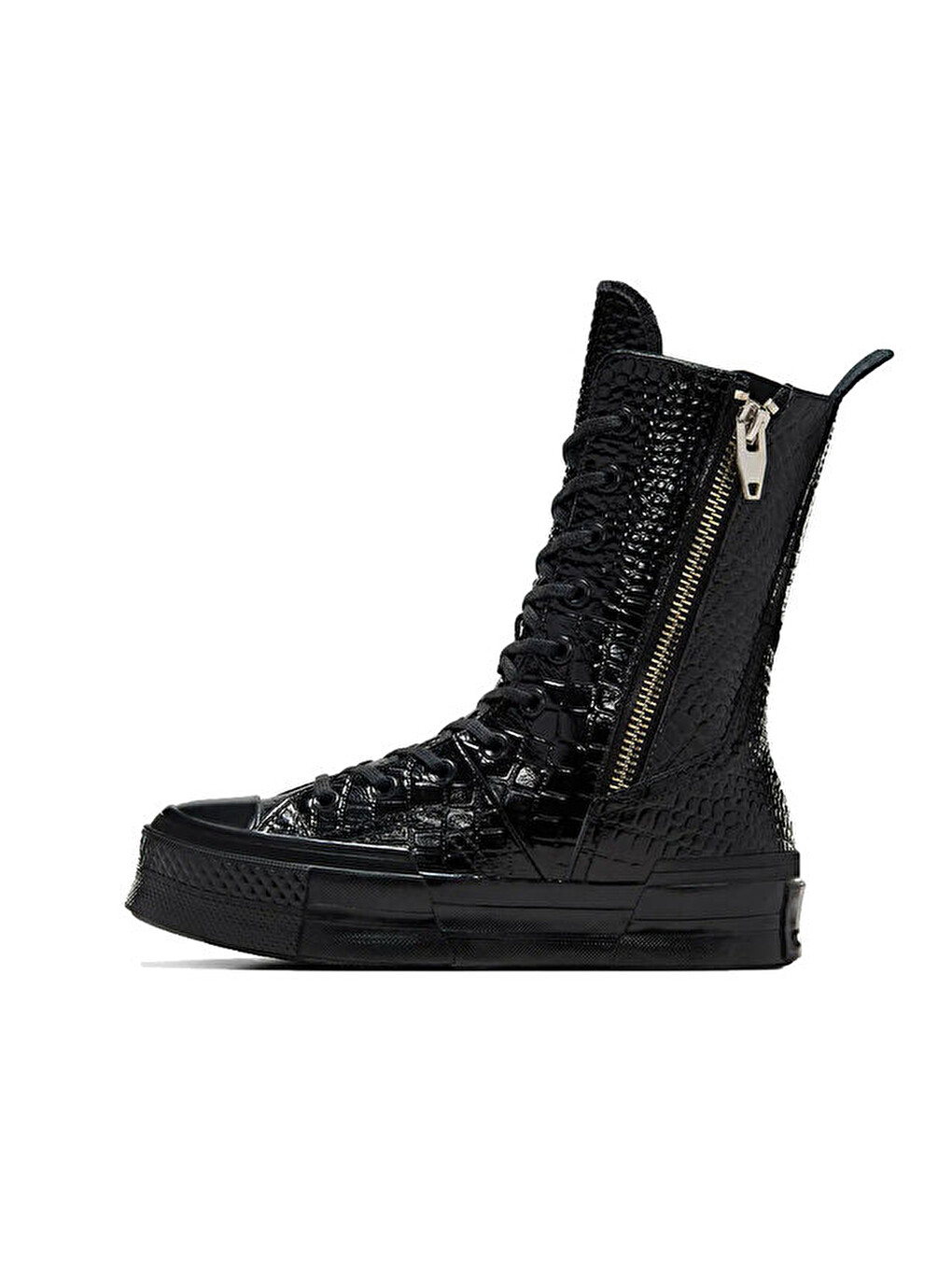 Chuck 70 Plus Kadın Günlük Ayakkabı A09381c Siyah-1